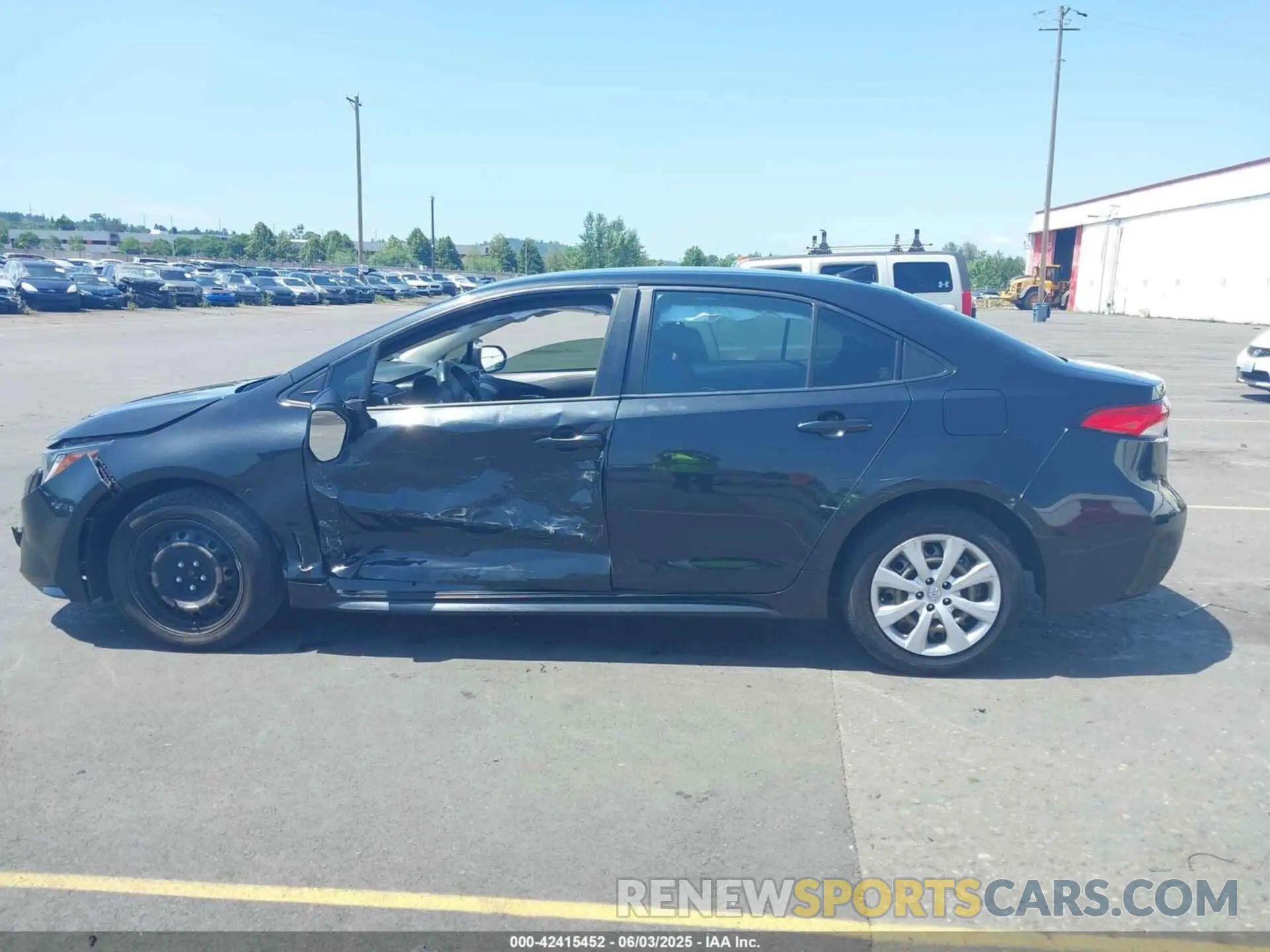 14 fotografías del automóvil dañado JTDEPRAEXLJ013918 TOYOTA COROLLA 2020