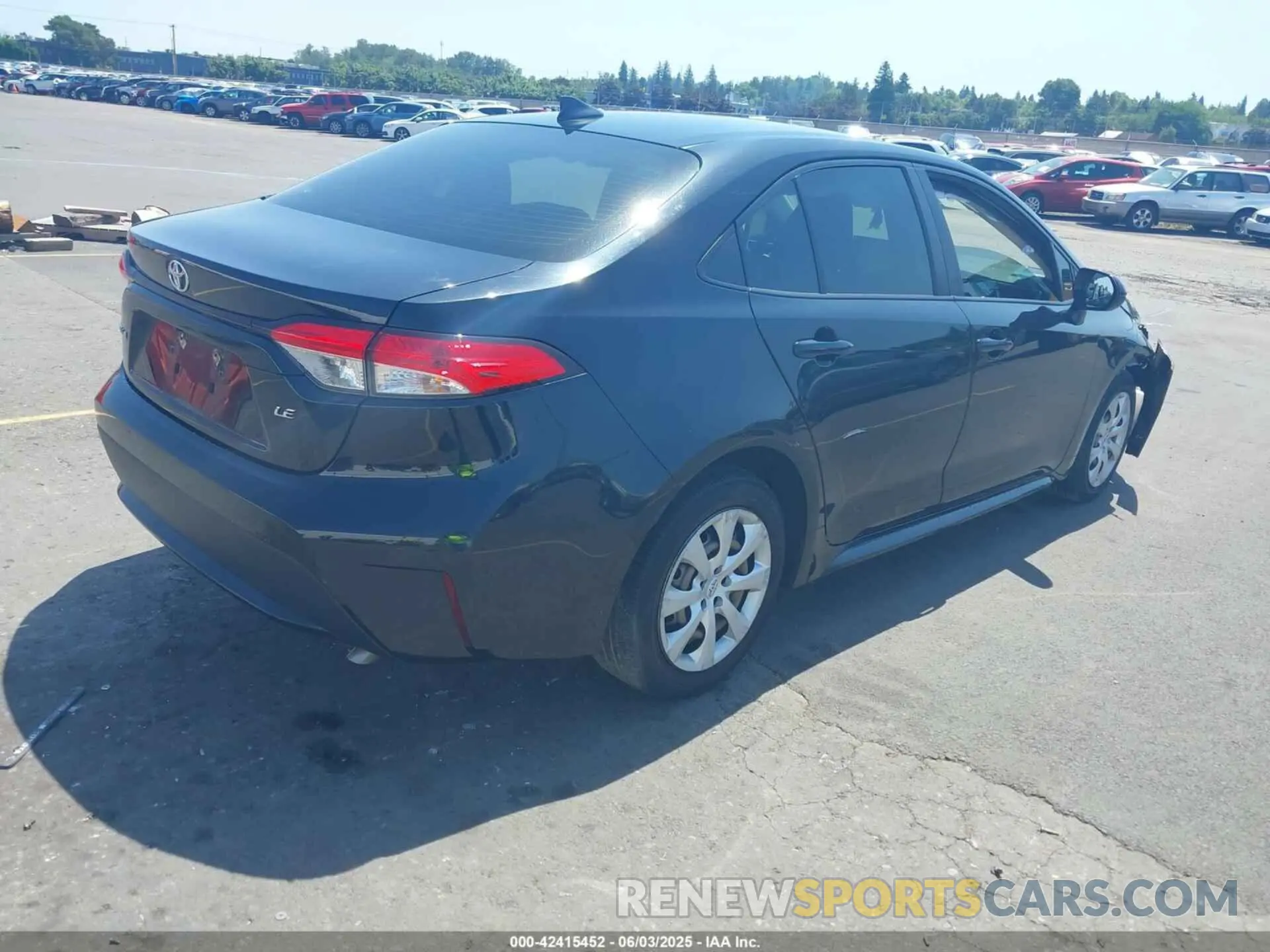 4 fotografías del automóvil dañado JTDEPRAEXLJ013918 TOYOTA COROLLA 2020