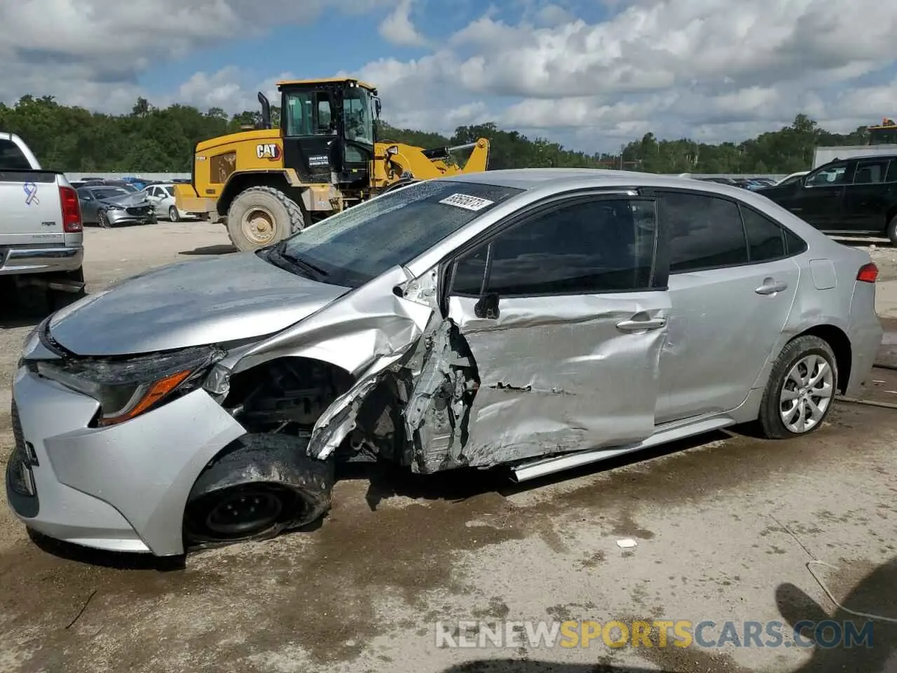 1 fotografías del automóvil dañado JTDEPRAEXLJ018486 TOYOTA COROLLA 2020