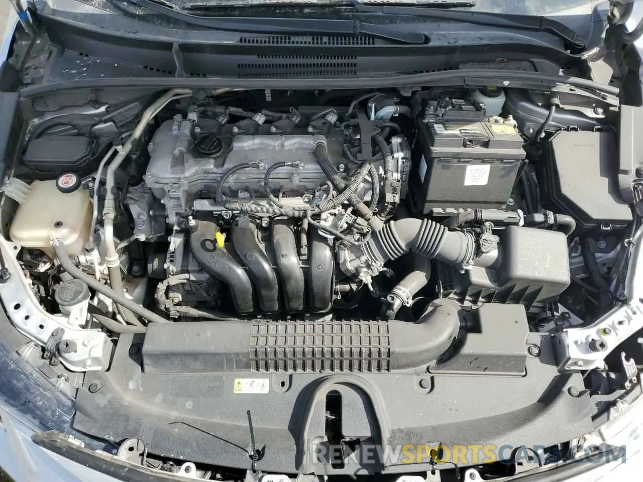 11 fotografías del automóvil dañado JTDEPRAEXLJ018486 TOYOTA COROLLA 2020
