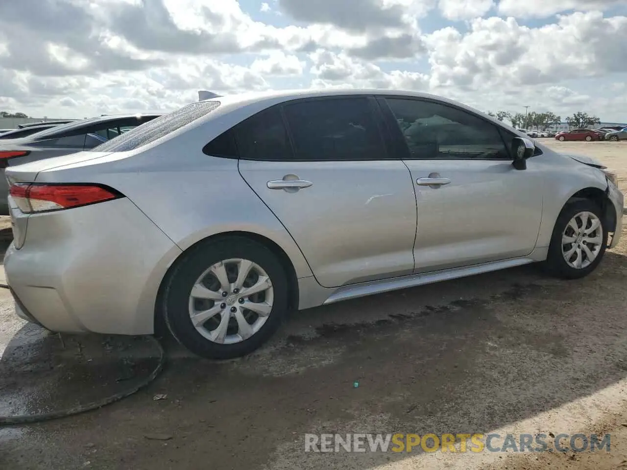 3 fotografías del automóvil dañado JTDEPRAEXLJ018486 TOYOTA COROLLA 2020