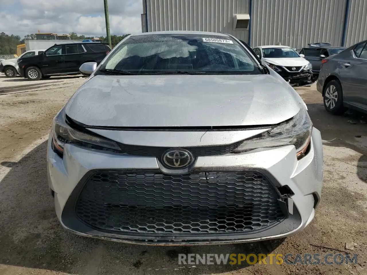 5 fotografías del automóvil dañado JTDEPRAEXLJ018486 TOYOTA COROLLA 2020