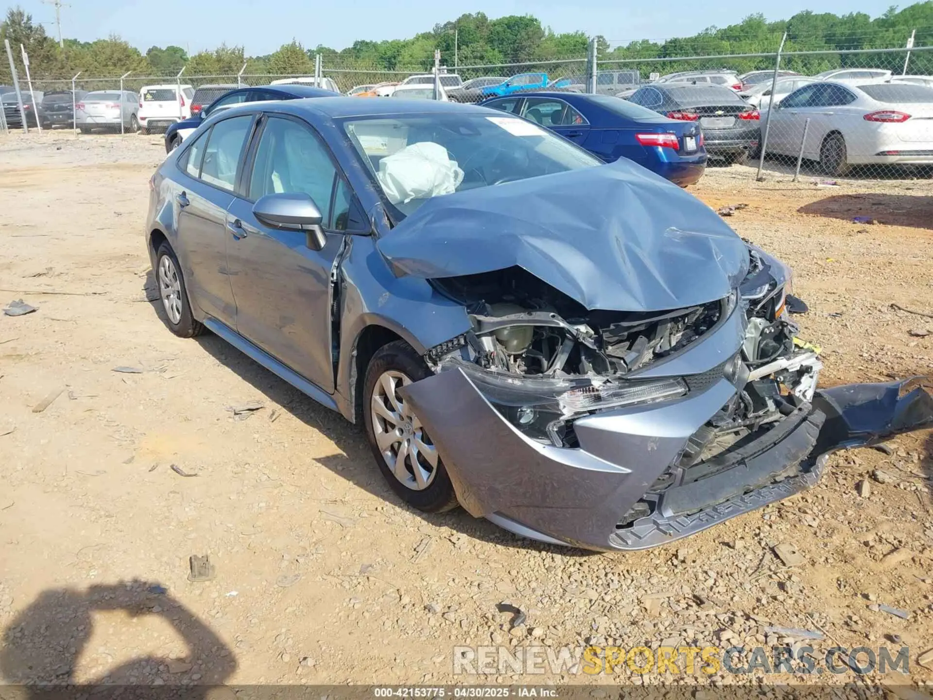 1 fotografías del automóvil dañado JTDEPRAEXLJ018939 TOYOTA COROLLA 2020