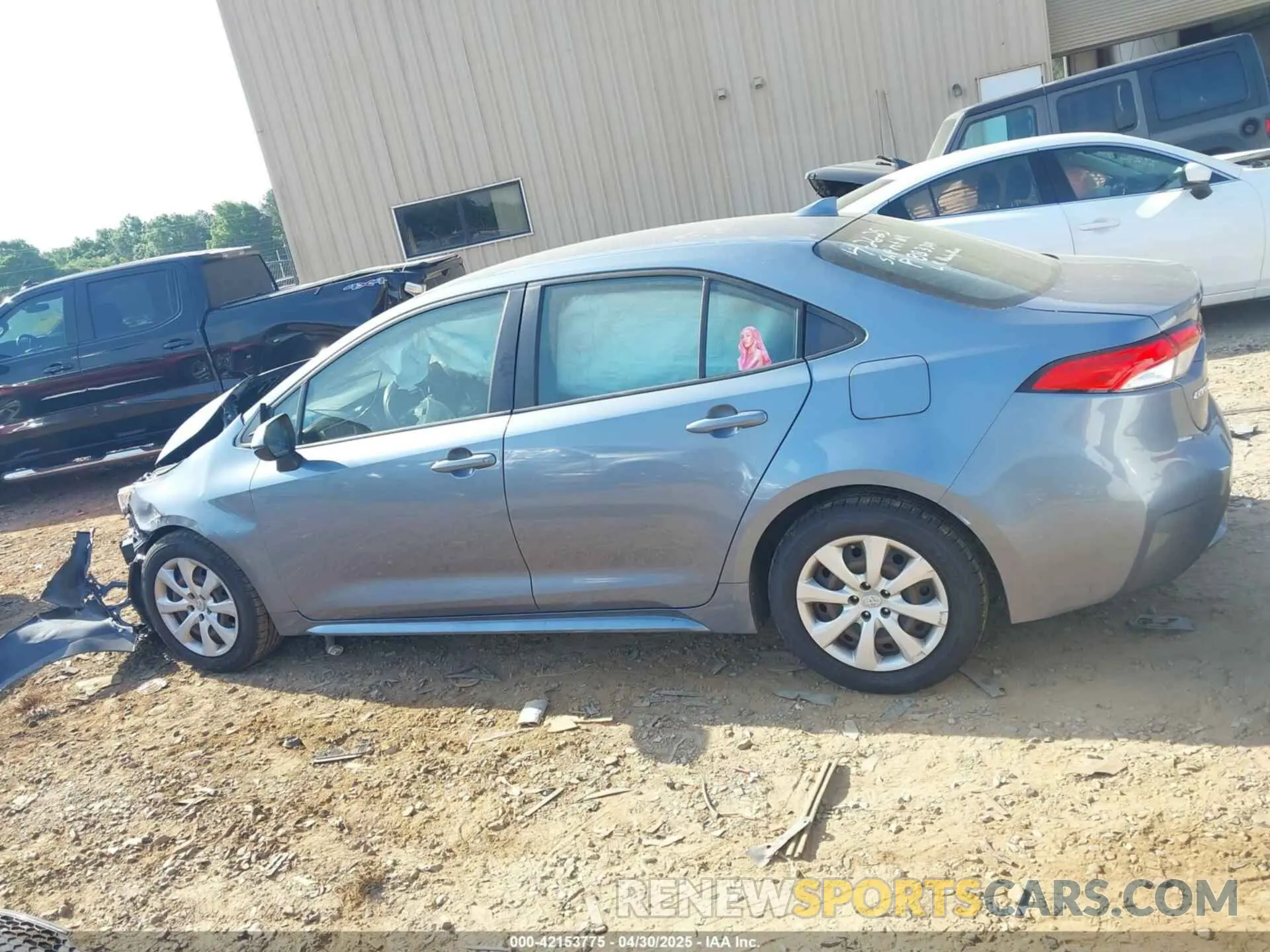 14 fotografías del automóvil dañado JTDEPRAEXLJ018939 TOYOTA COROLLA 2020