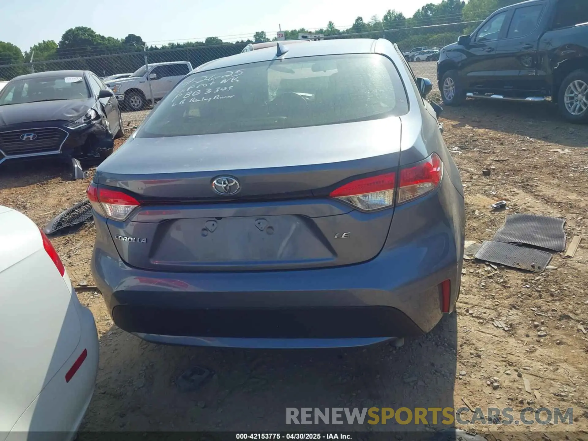 16 fotografías del automóvil dañado JTDEPRAEXLJ018939 TOYOTA COROLLA 2020