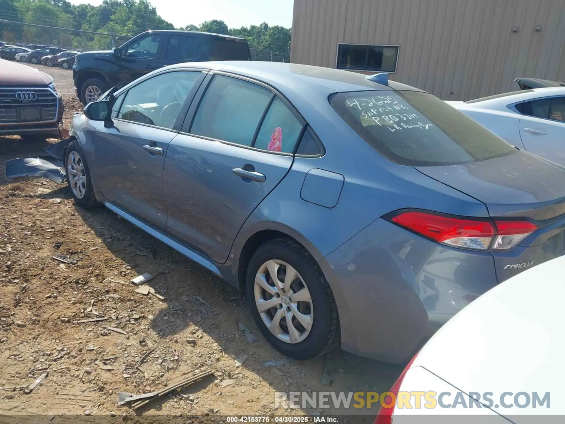 3 fotografías del automóvil dañado JTDEPRAEXLJ018939 TOYOTA COROLLA 2020