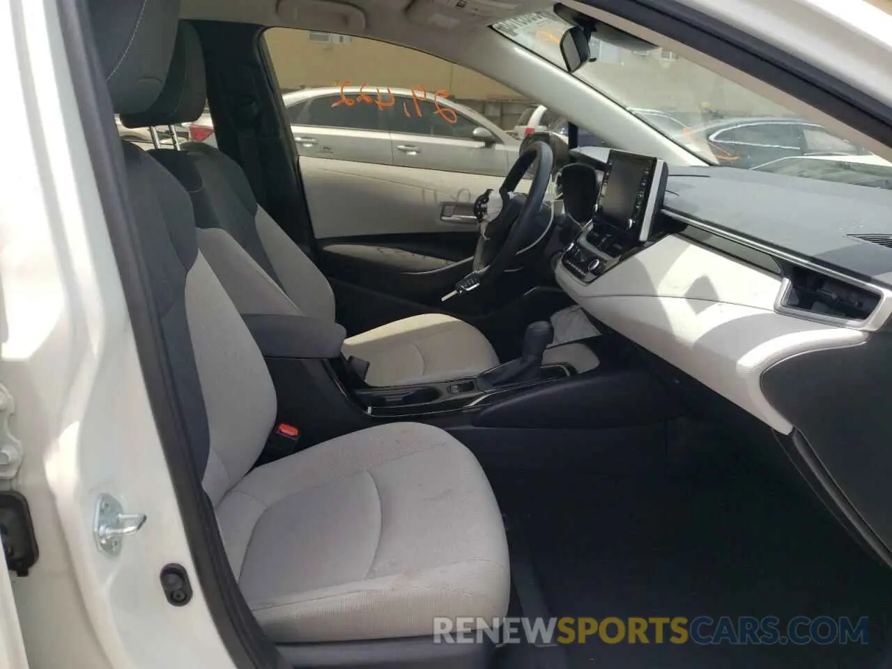 5 fotografías del automóvil dañado JTDEPRAEXLJ021467 TOYOTA COROLLA 2020
