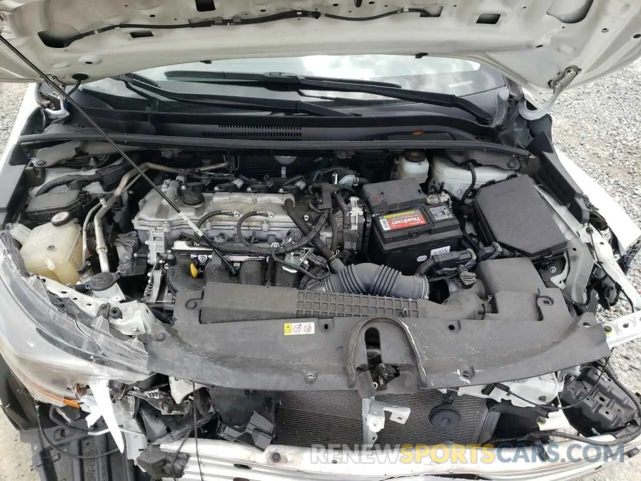 7 fotografías del automóvil dañado JTDEPRAEXLJ021467 TOYOTA COROLLA 2020