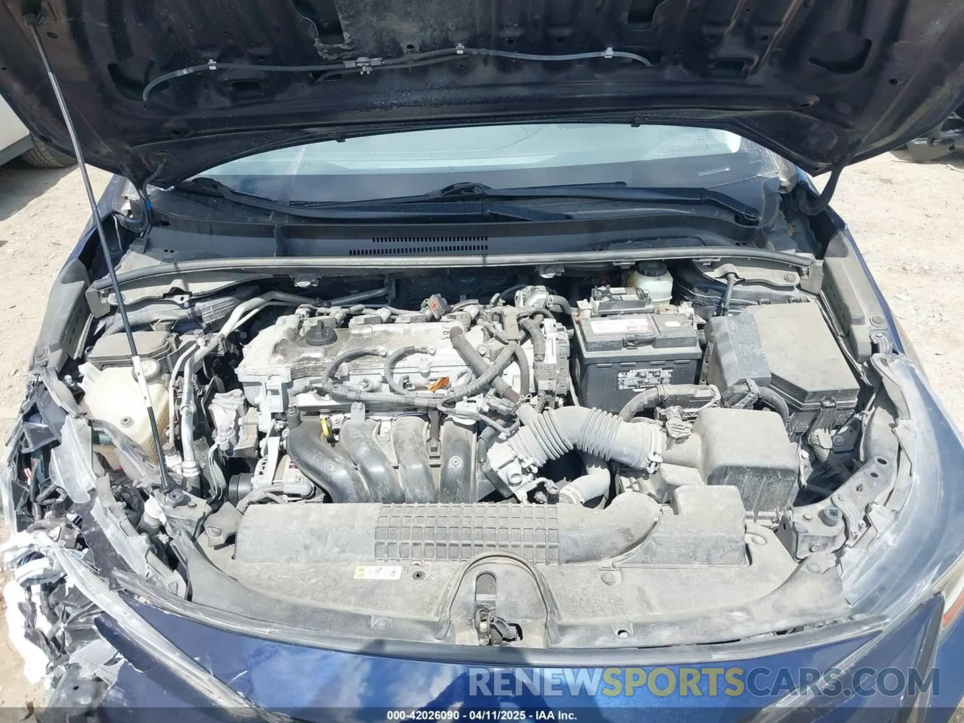 10 fotografías del automóvil dañado JTDEPRAEXLJ021582 TOYOTA COROLLA 2020