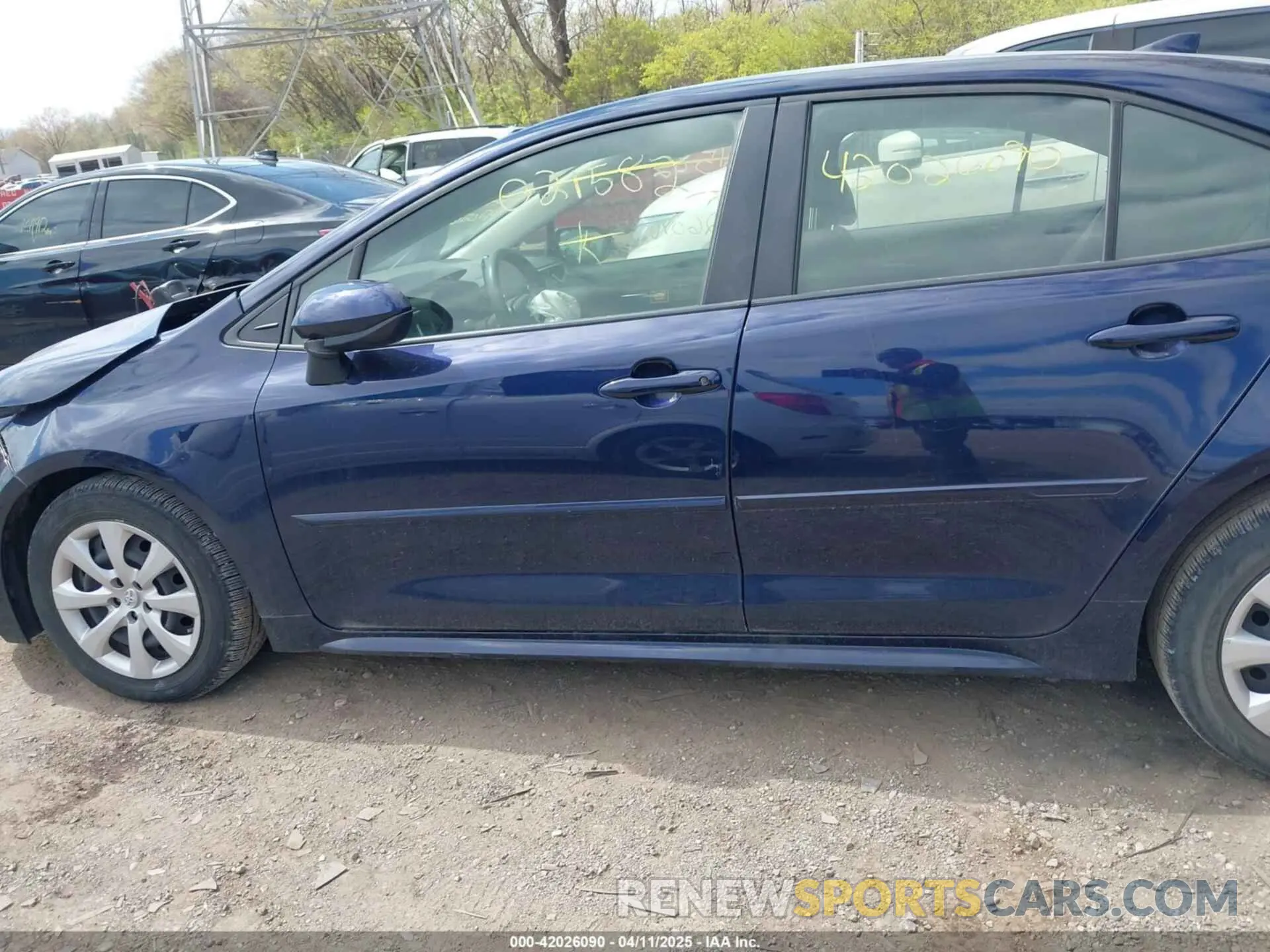 14 fotografías del automóvil dañado JTDEPRAEXLJ021582 TOYOTA COROLLA 2020