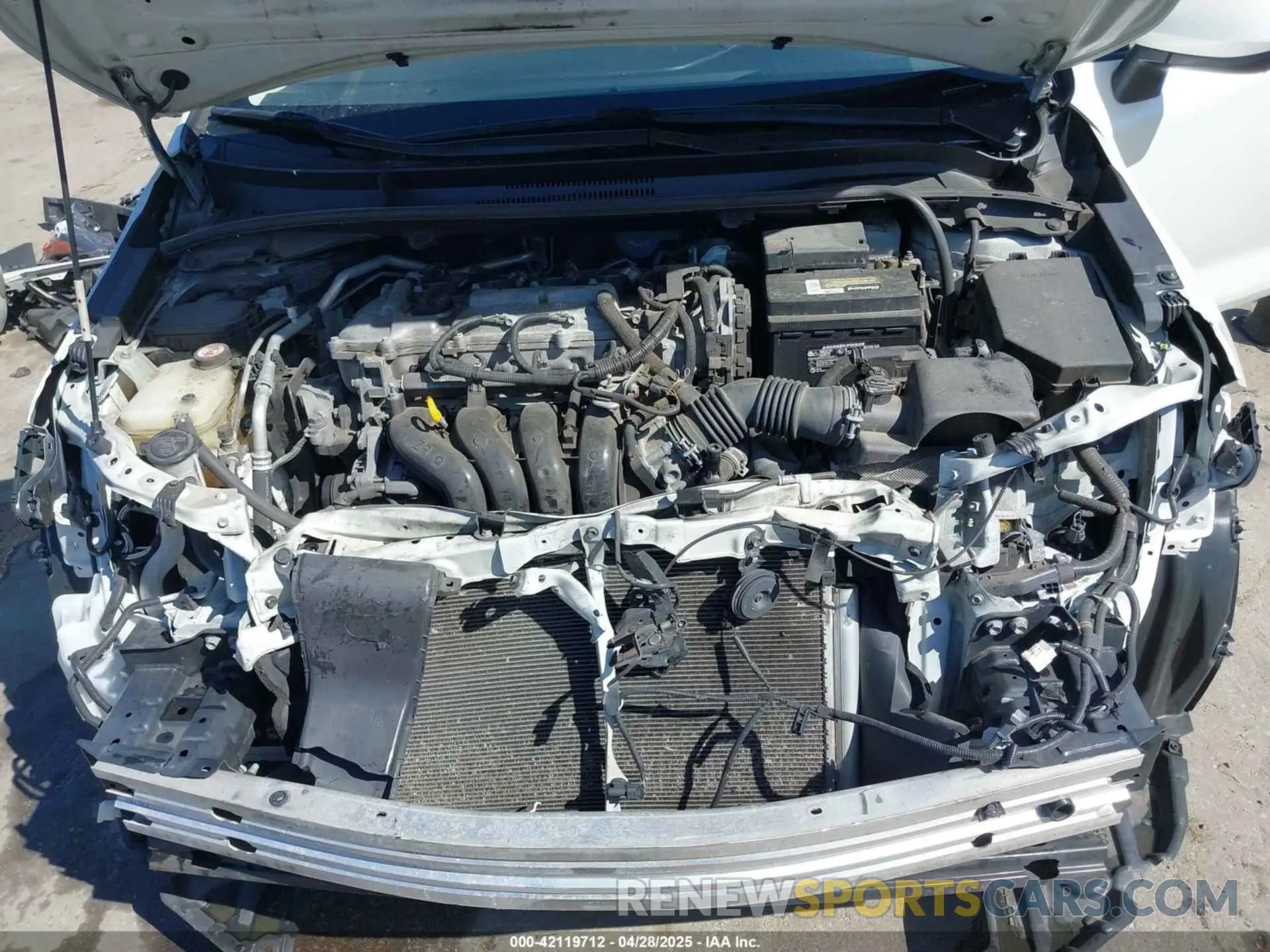 10 fotografías del automóvil dañado JTDEPRAEXLJ022781 TOYOTA COROLLA 2020
