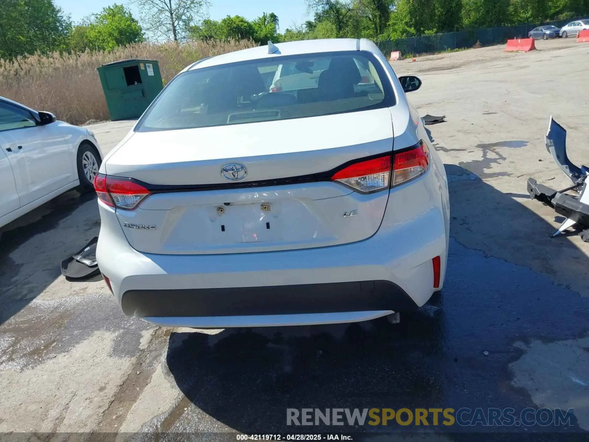 17 fotografías del automóvil dañado JTDEPRAEXLJ022781 TOYOTA COROLLA 2020