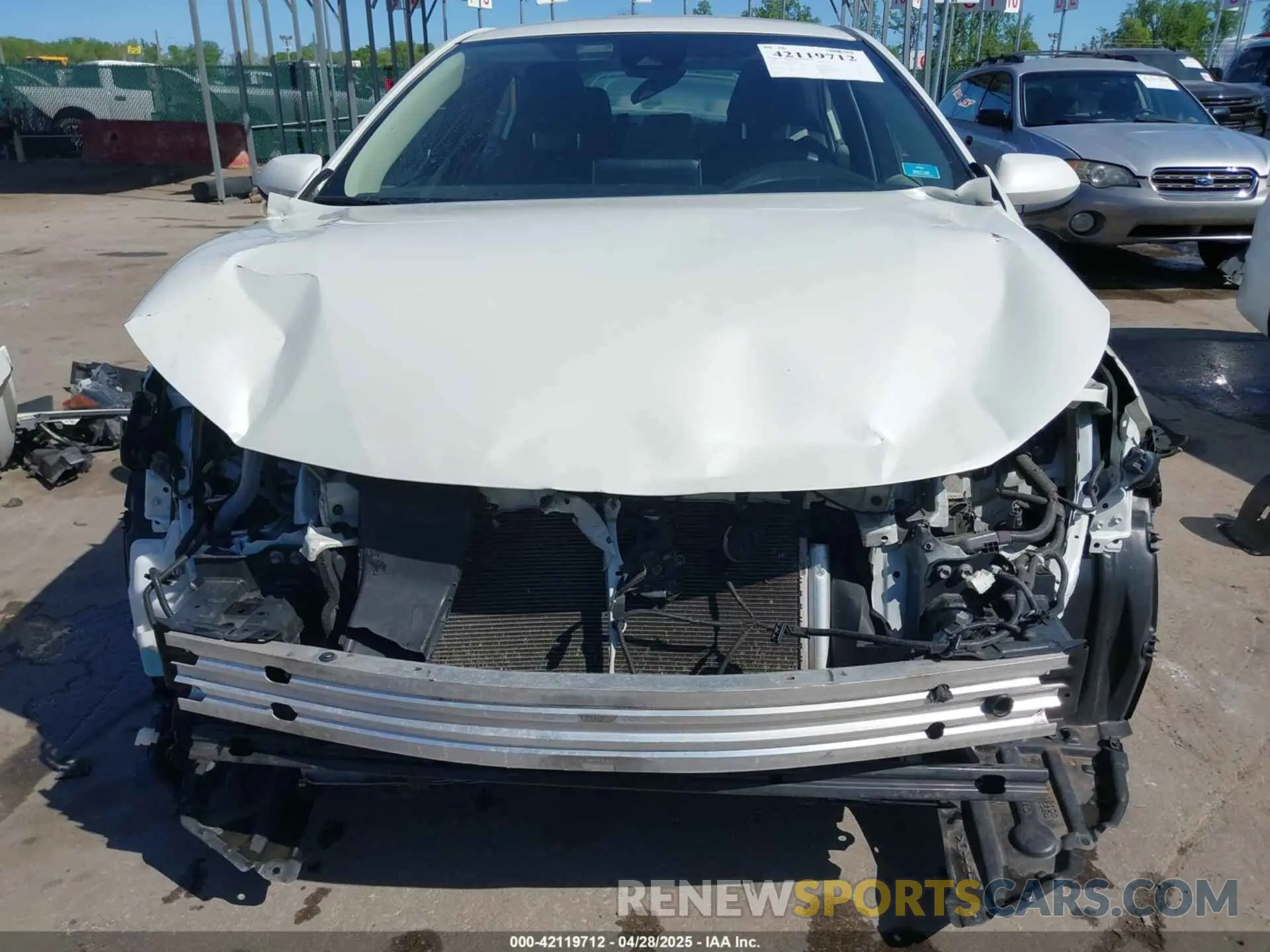 6 fotografías del automóvil dañado JTDEPRAEXLJ022781 TOYOTA COROLLA 2020