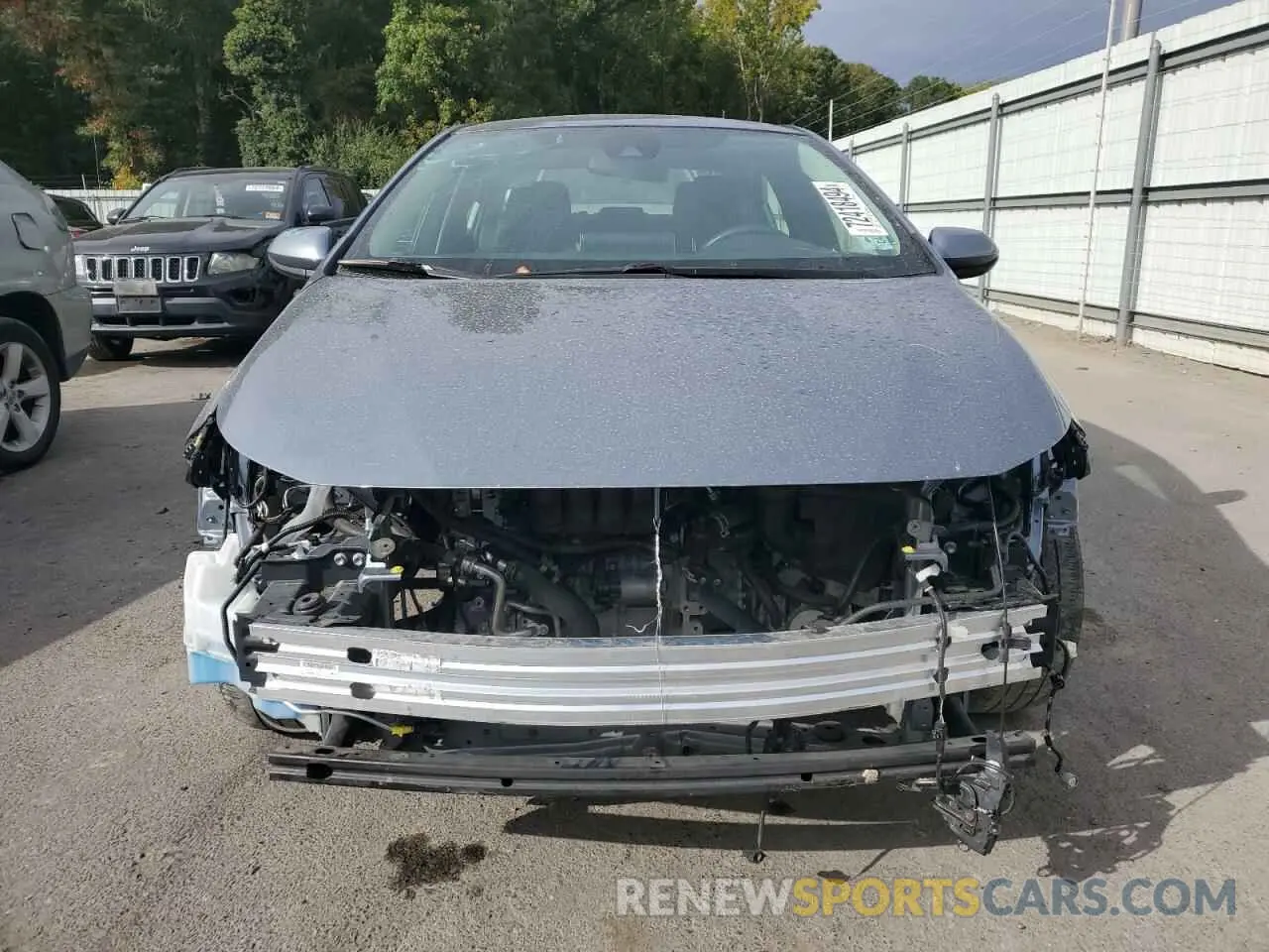 5 fotografías del automóvil dañado JTDEPRAEXLJ023297 TOYOTA COROLLA 2020
