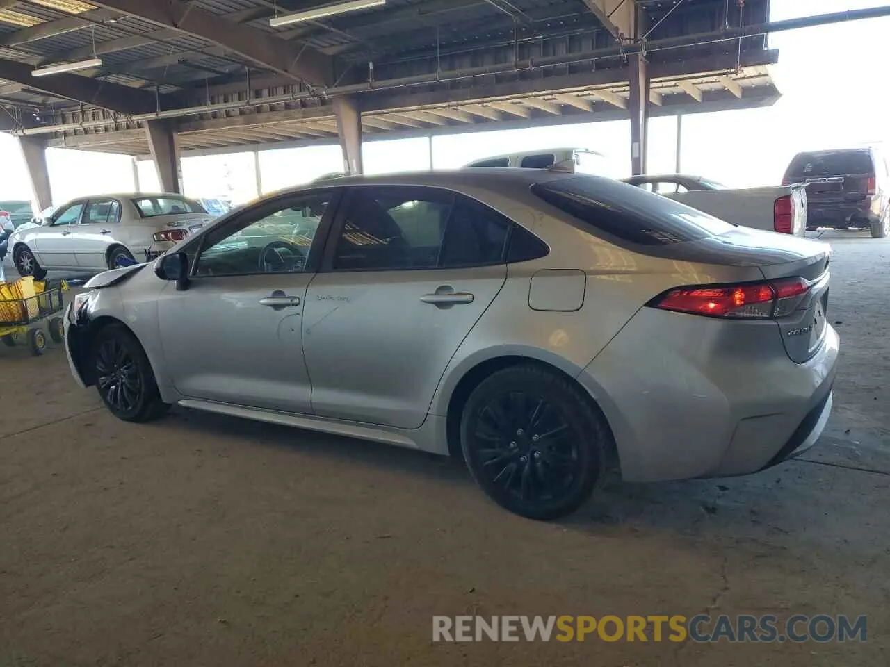 2 fotografías del automóvil dañado JTDEPRAEXLJ025292 TOYOTA COROLLA 2020
