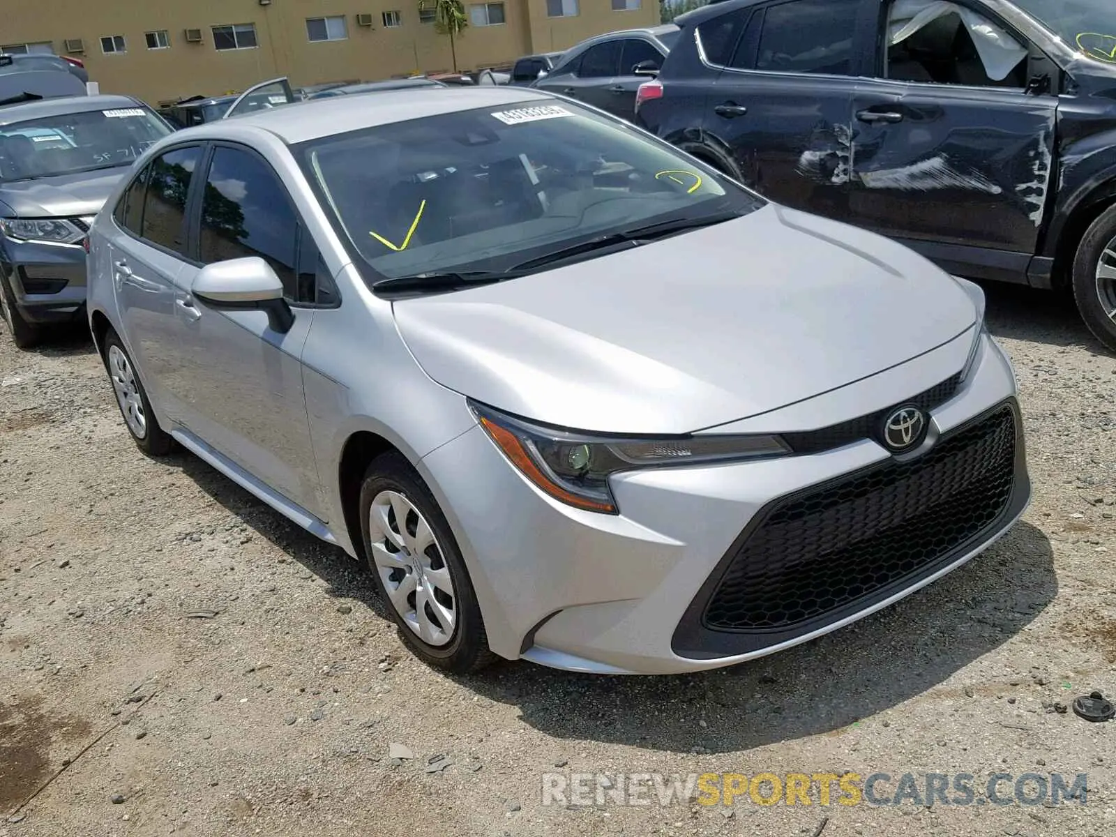 1 fotografías del automóvil dañado JTDEPRAEXLJ030850 TOYOTA COROLLA 2020
