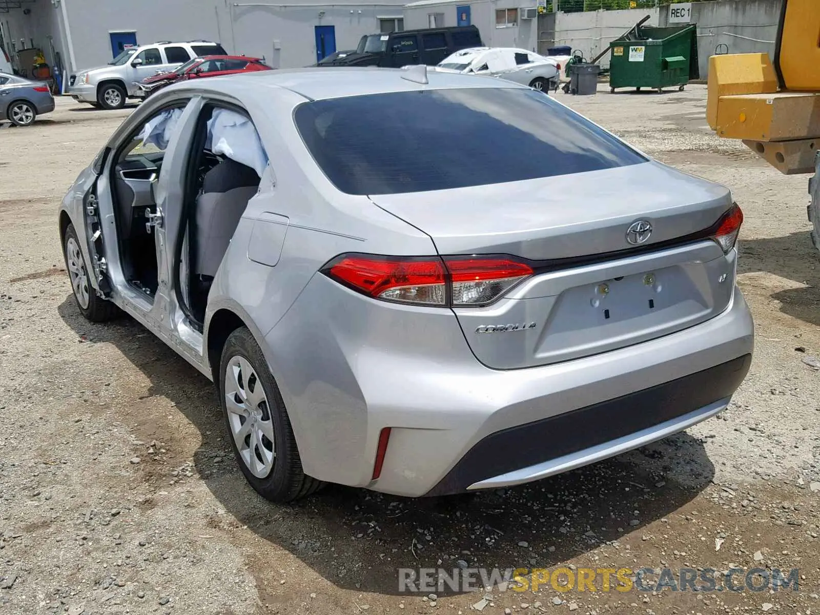 3 fotografías del automóvil dañado JTDEPRAEXLJ030850 TOYOTA COROLLA 2020