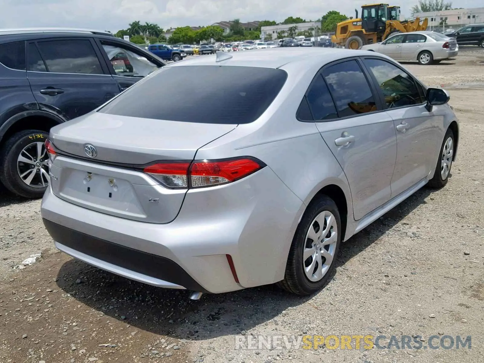4 fotografías del automóvil dañado JTDEPRAEXLJ030850 TOYOTA COROLLA 2020