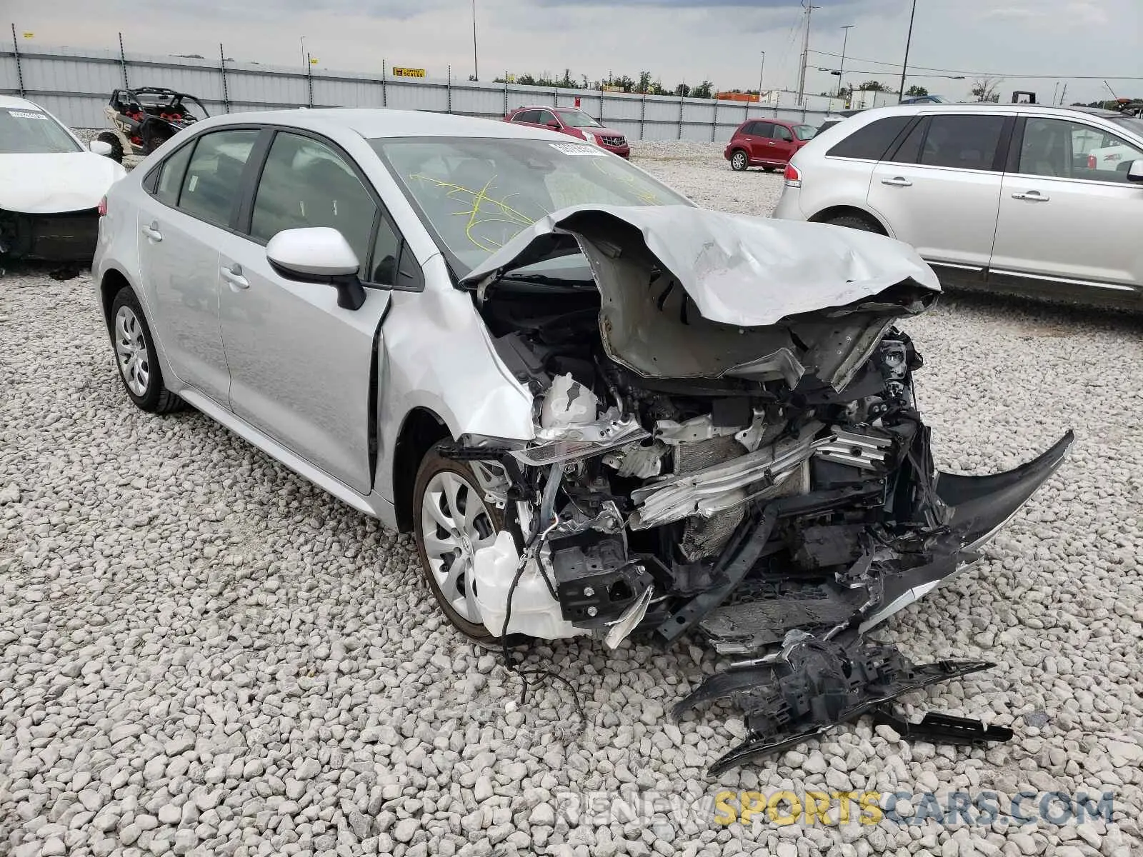 1 fotografías del automóvil dañado JTDEPRAEXLJ037149 TOYOTA COROLLA 2020