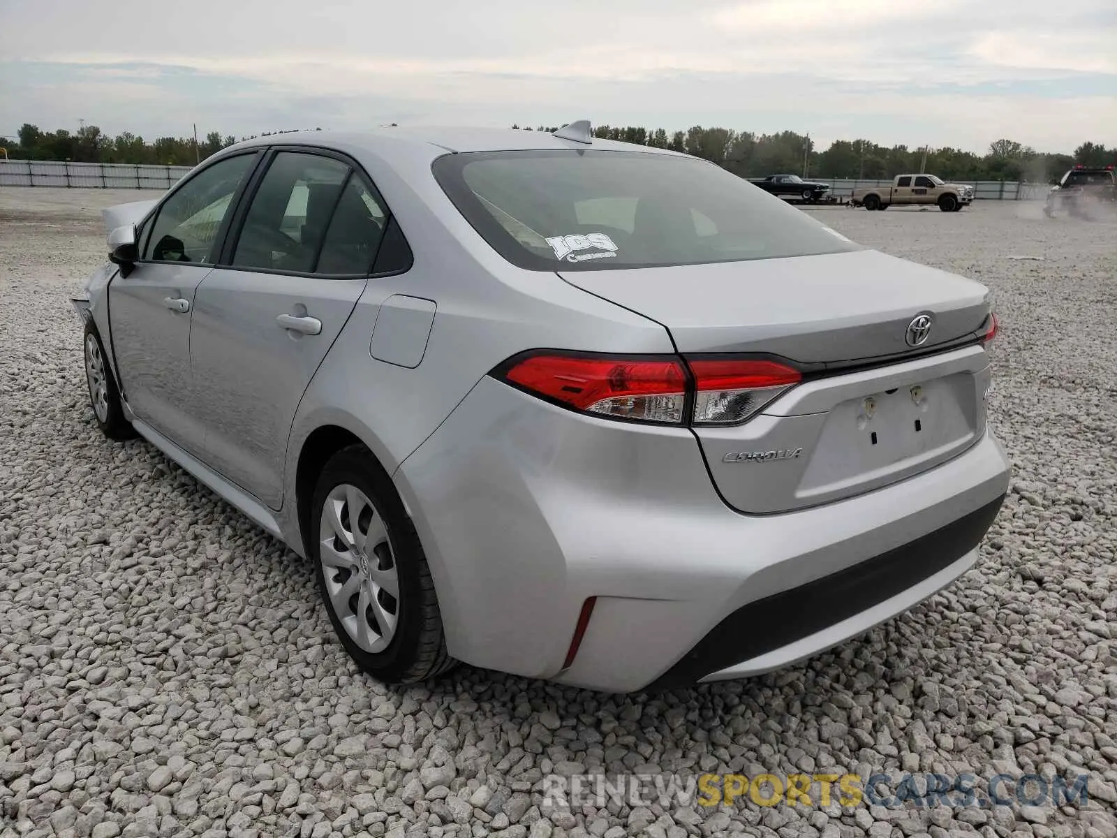 3 fotografías del automóvil dañado JTDEPRAEXLJ037149 TOYOTA COROLLA 2020