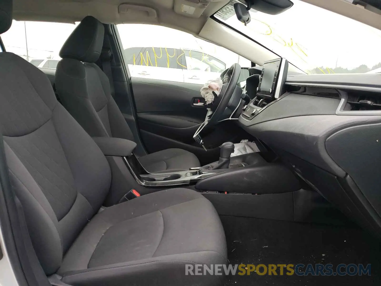 5 fotografías del automóvil dañado JTDEPRAEXLJ037149 TOYOTA COROLLA 2020