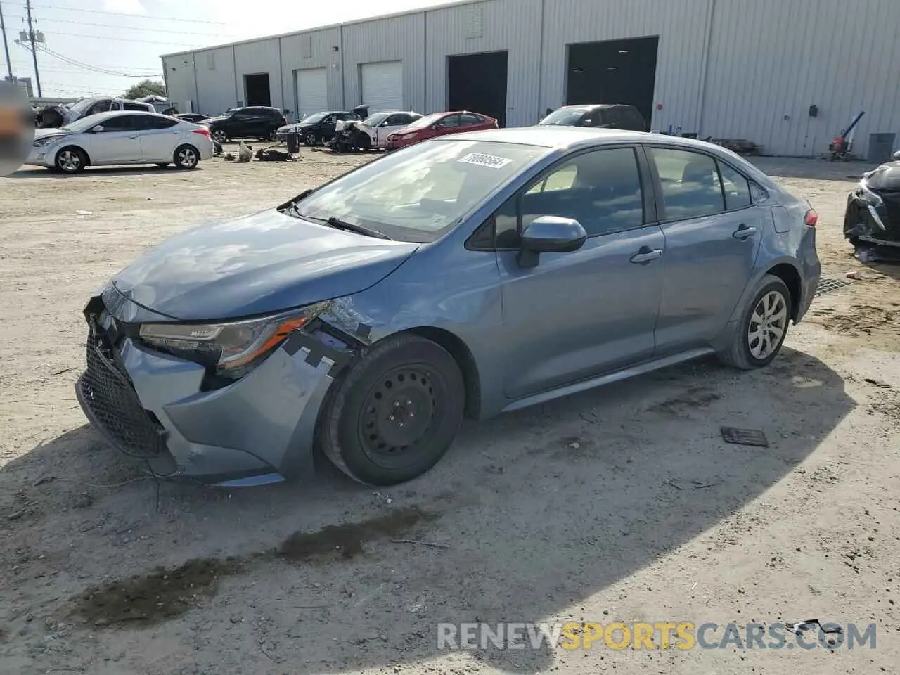 1 fotografías del automóvil dañado JTDEPRAEXLJ039841 TOYOTA COROLLA 2020