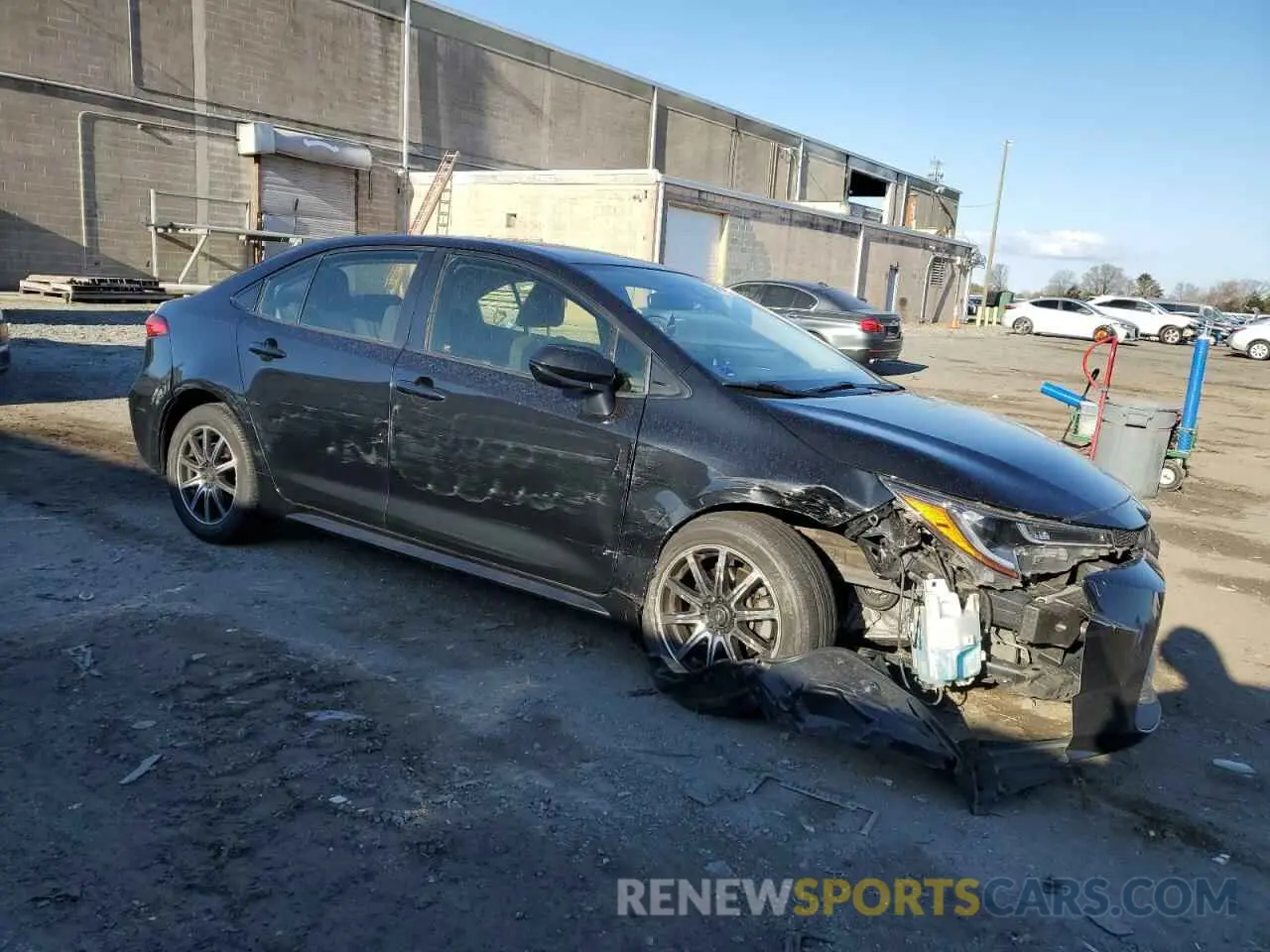4 fotografías del automóvil dañado JTDEPRAEXLJ042299 TOYOTA COROLLA 2020