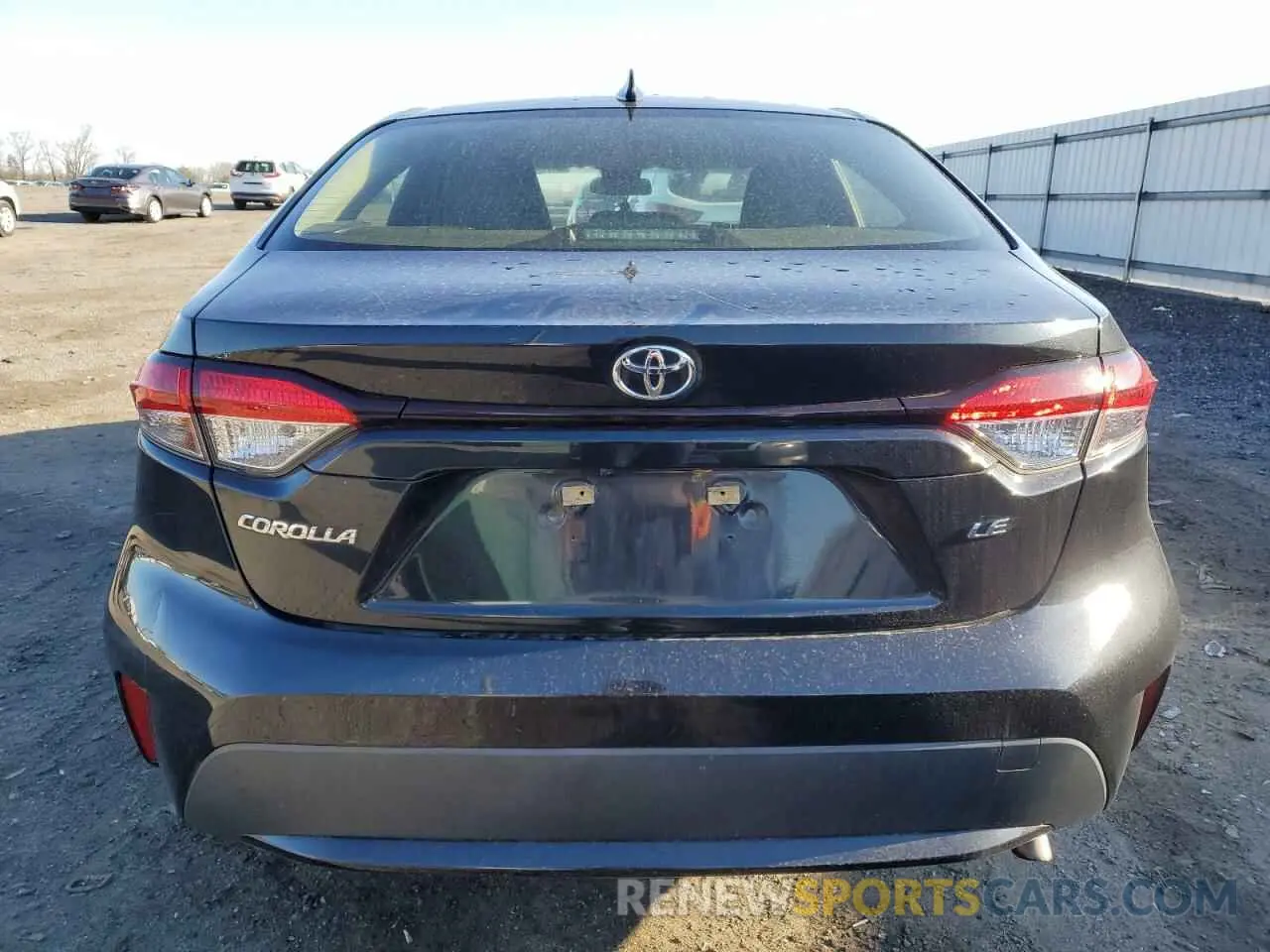 6 fotografías del automóvil dañado JTDEPRAEXLJ042299 TOYOTA COROLLA 2020