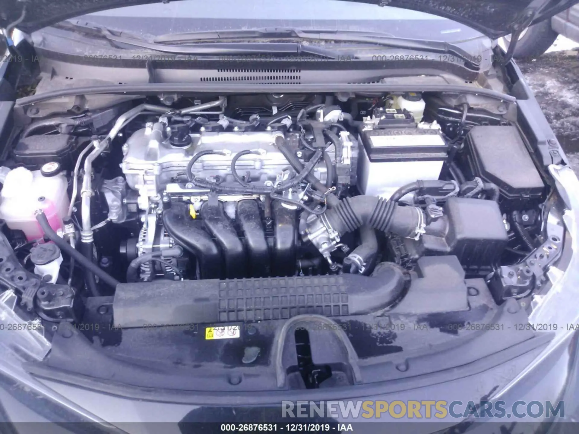 10 fotografías del automóvil dañado JTDEPRAEXLJ044229 TOYOTA COROLLA 2020
