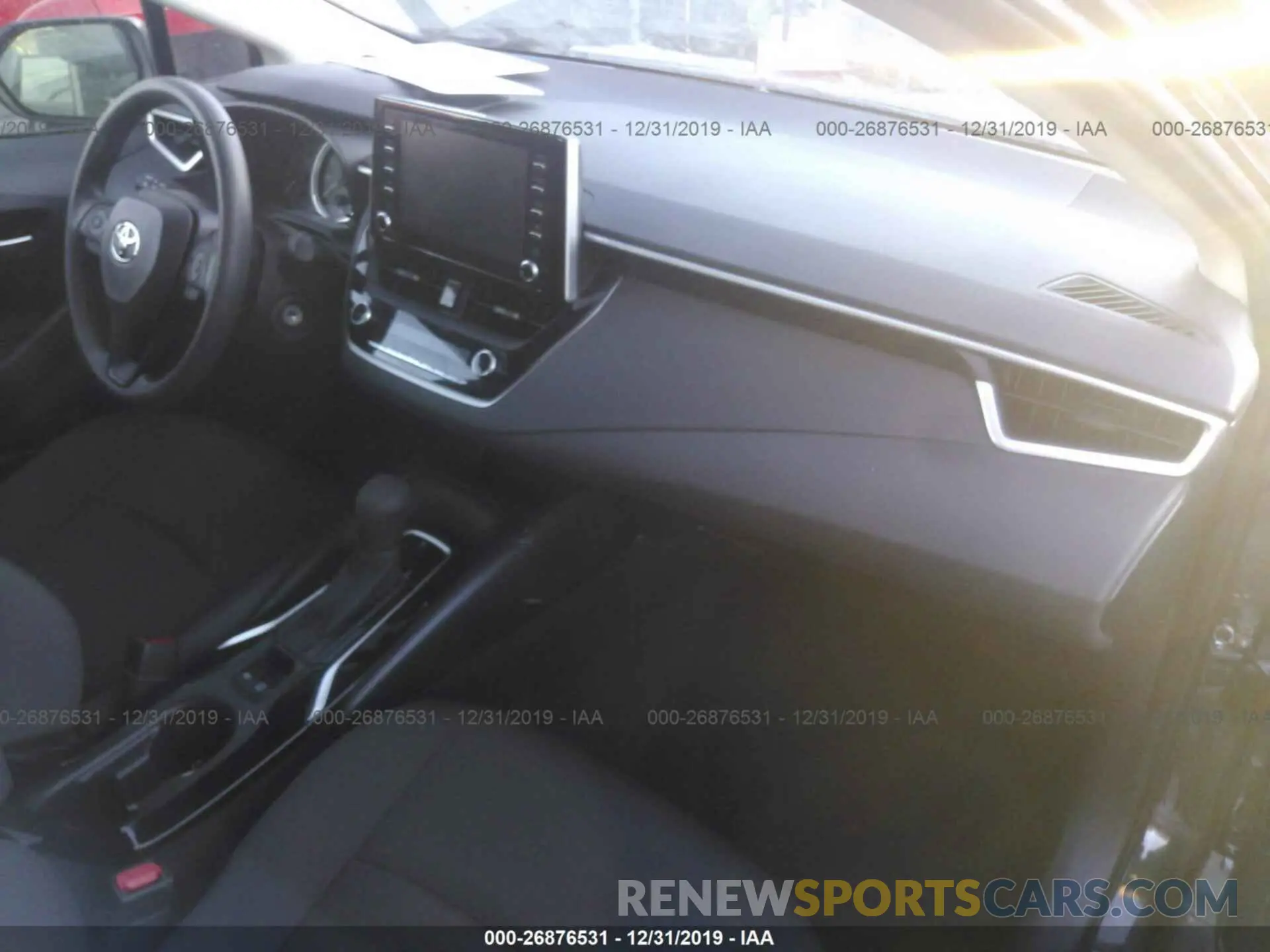 5 fotografías del automóvil dañado JTDEPRAEXLJ044229 TOYOTA COROLLA 2020