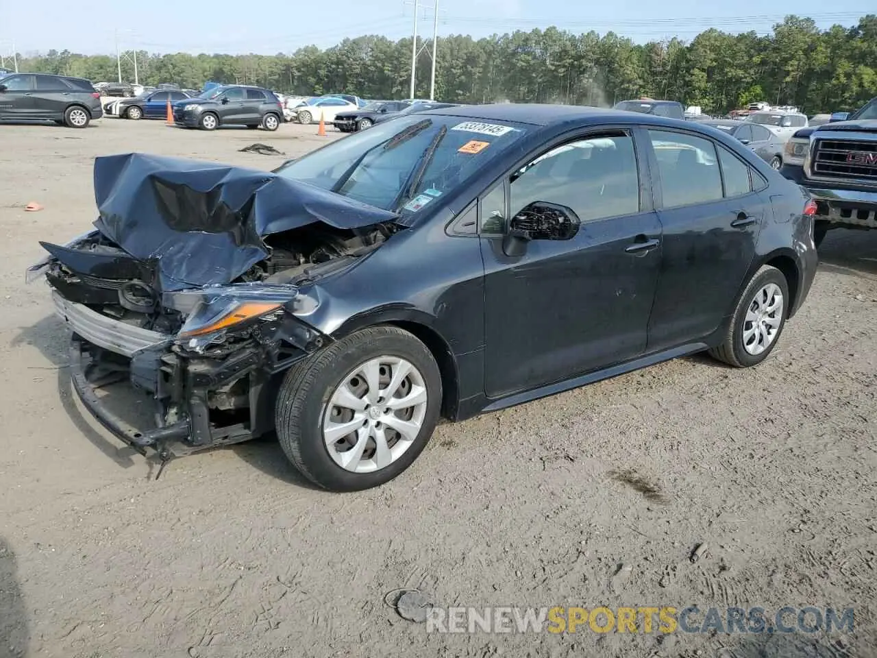 1 fotografías del automóvil dañado JTDEPRAEXLJ044621 TOYOTA COROLLA 2020