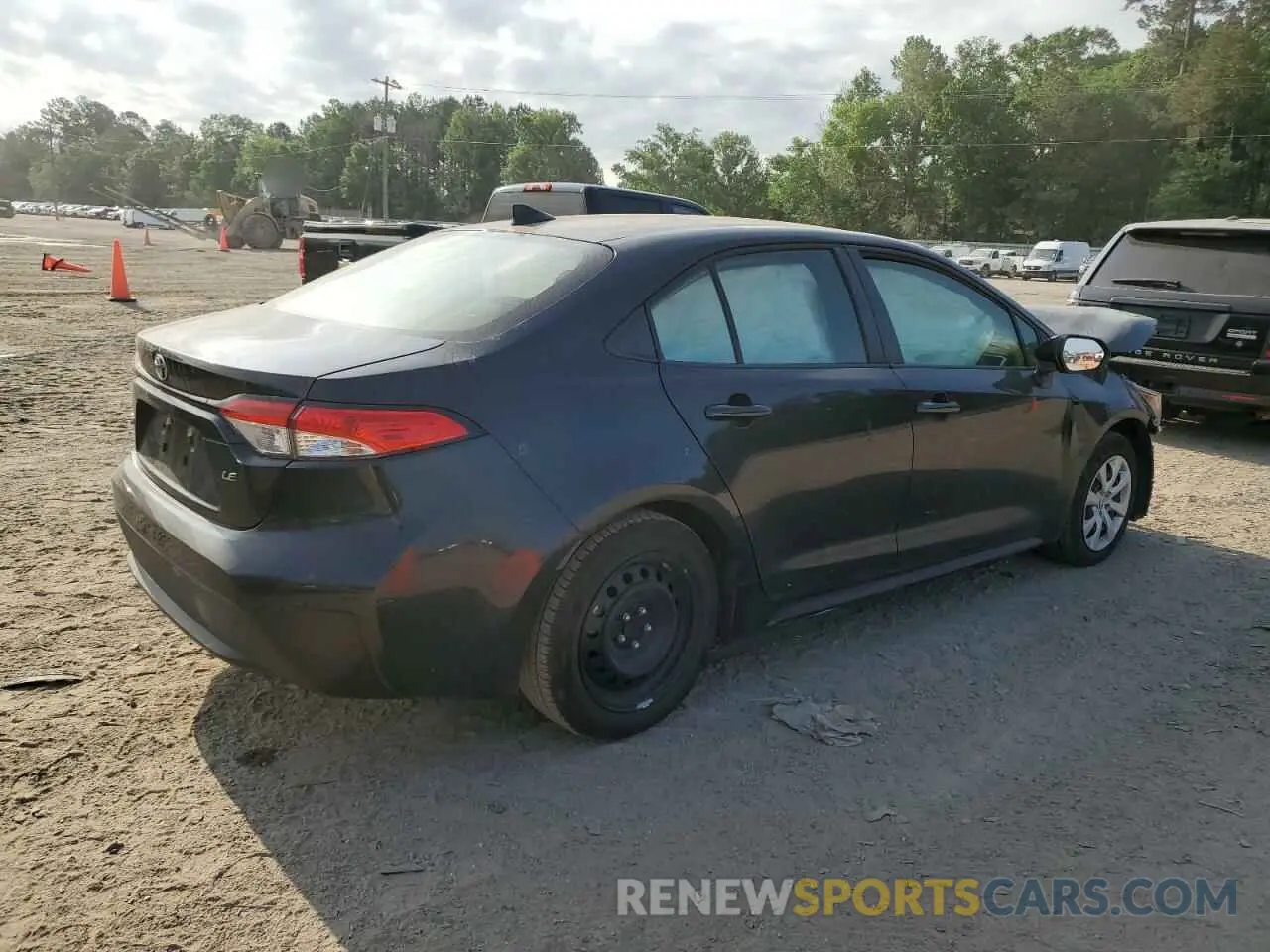 3 fotografías del automóvil dañado JTDEPRAEXLJ044621 TOYOTA COROLLA 2020