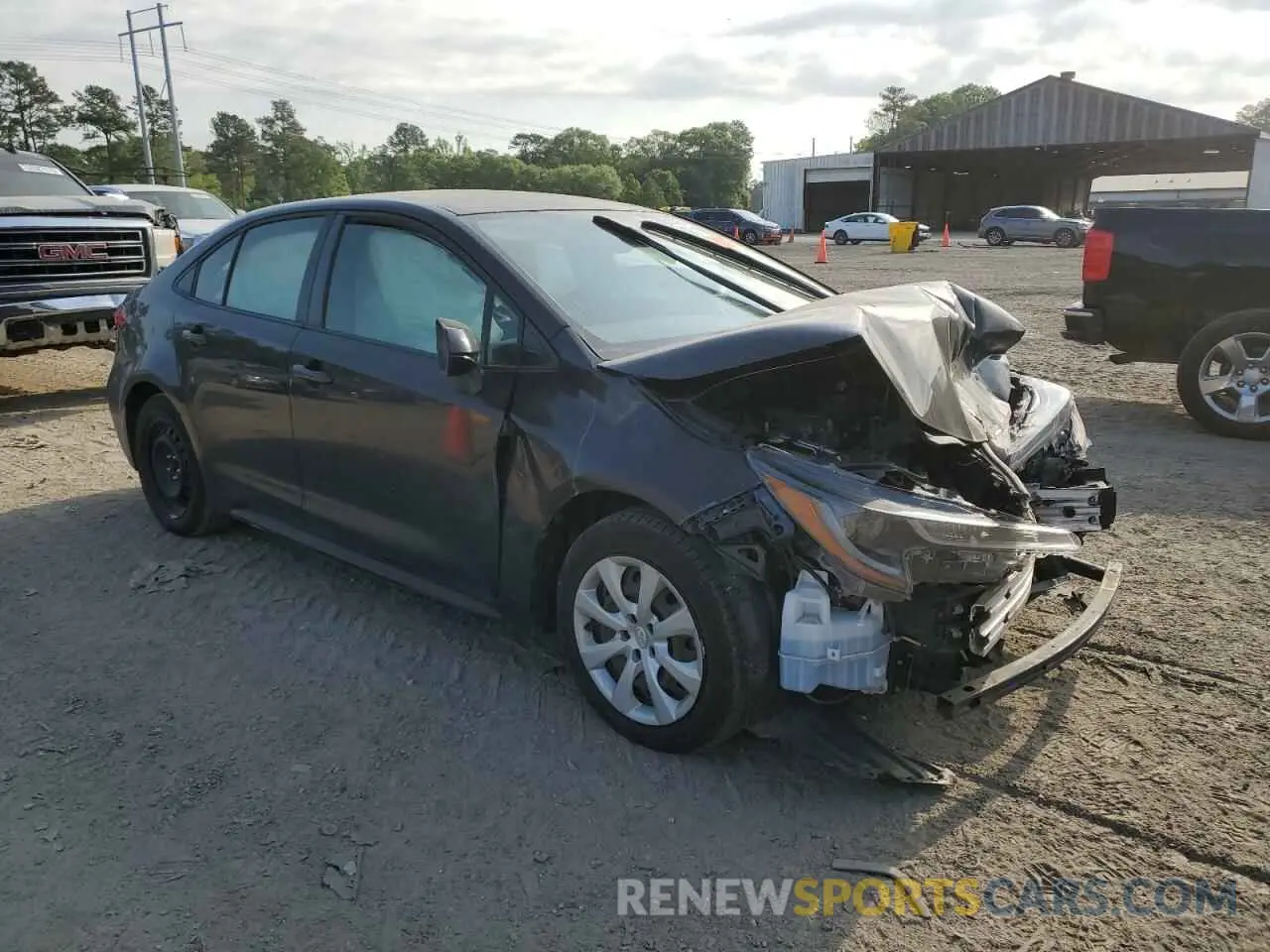4 fotografías del automóvil dañado JTDEPRAEXLJ044621 TOYOTA COROLLA 2020