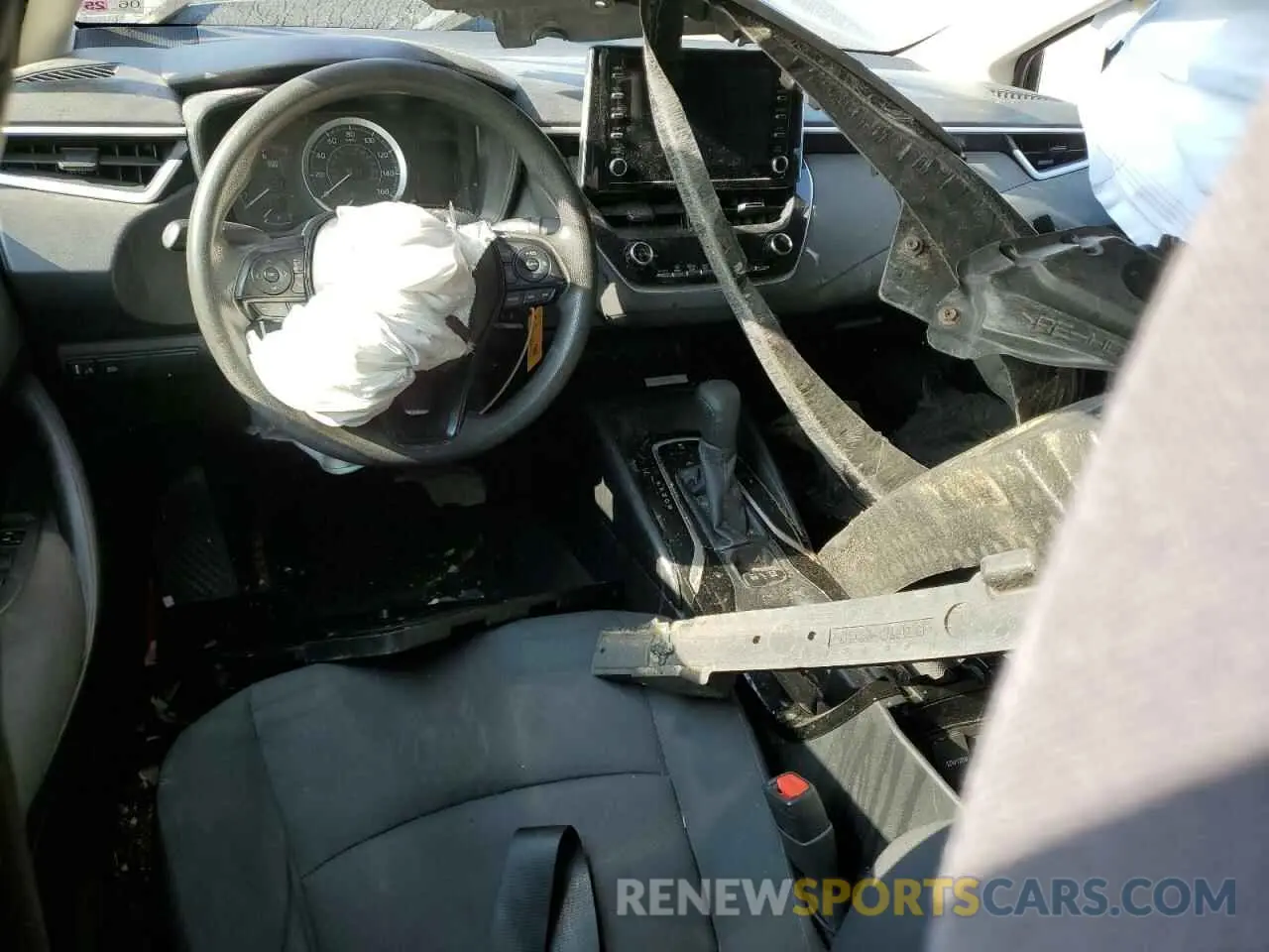 8 fotografías del automóvil dañado JTDEPRAEXLJ044621 TOYOTA COROLLA 2020