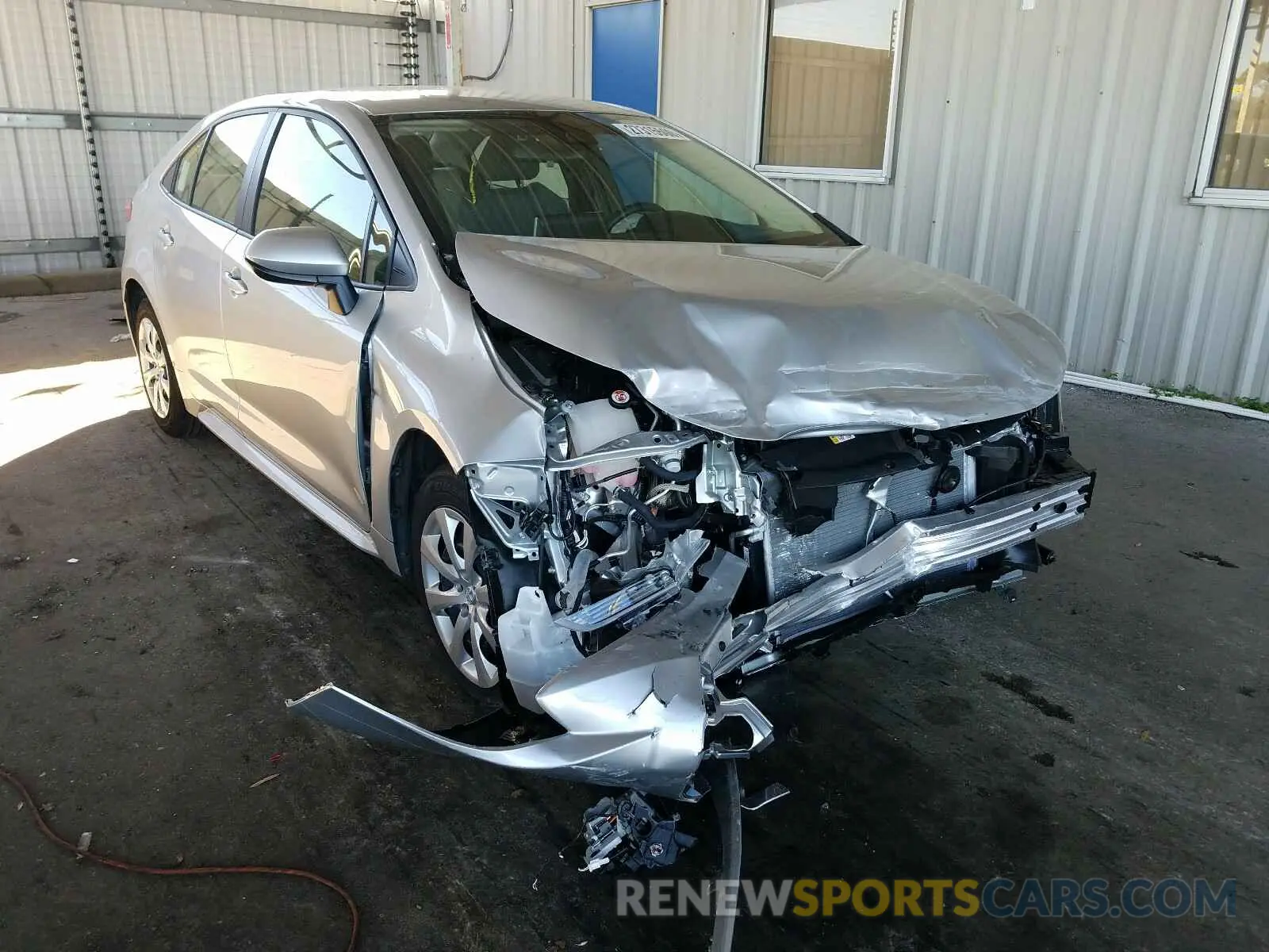 1 fotografías del automóvil dañado JTDEPRAEXLJ048166 TOYOTA COROLLA 2020