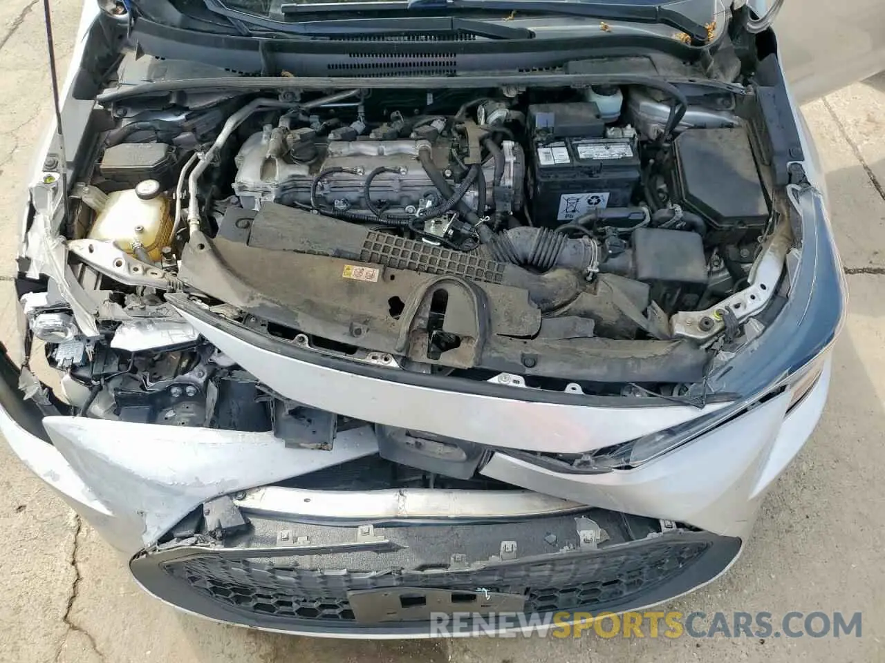 11 fotografías del automóvil dañado JTDEPRAEXLJ049821 TOYOTA COROLLA 2020