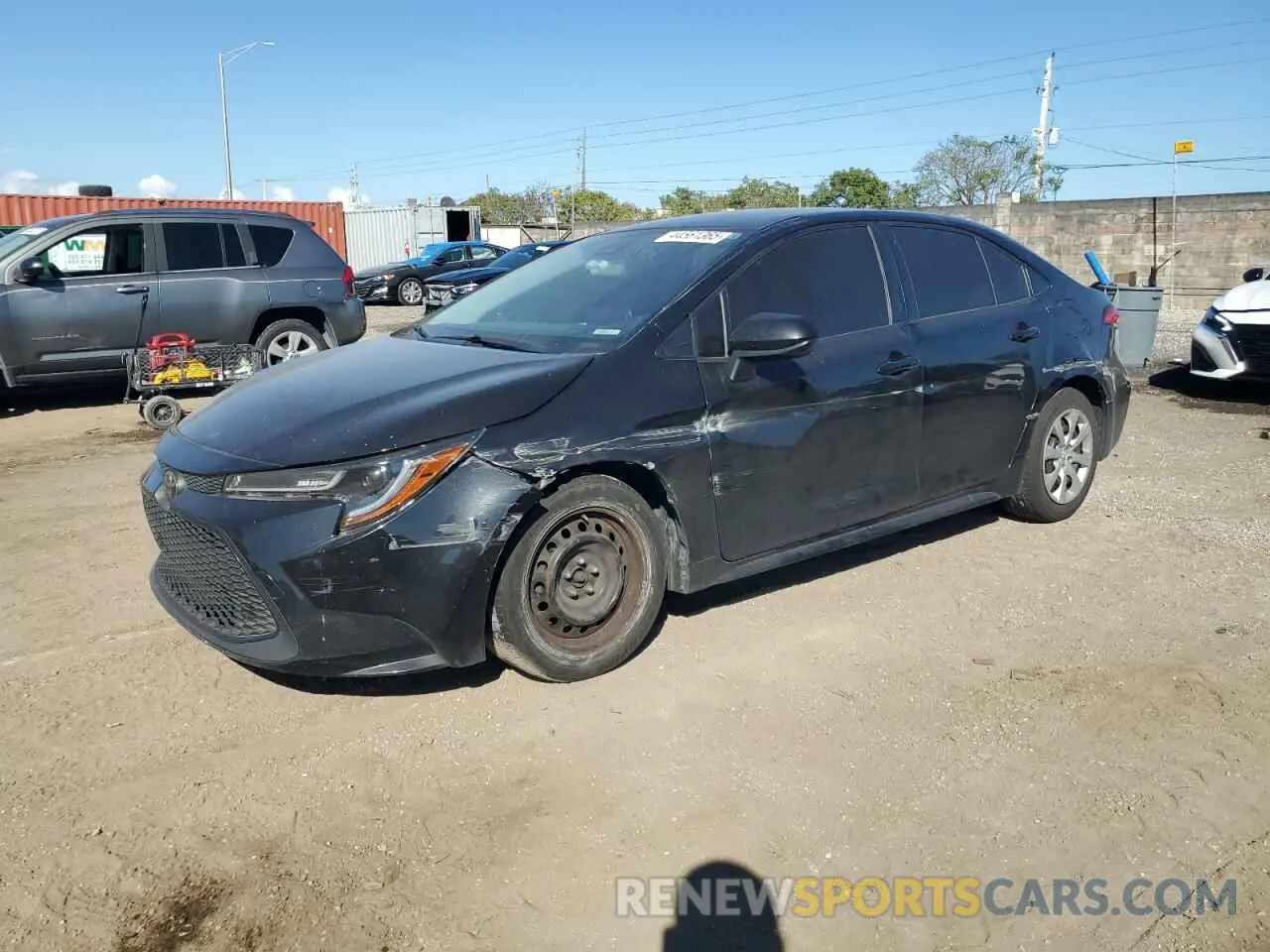 1 fotografías del automóvil dañado JTDEPRAEXLJ052539 TOYOTA COROLLA 2020