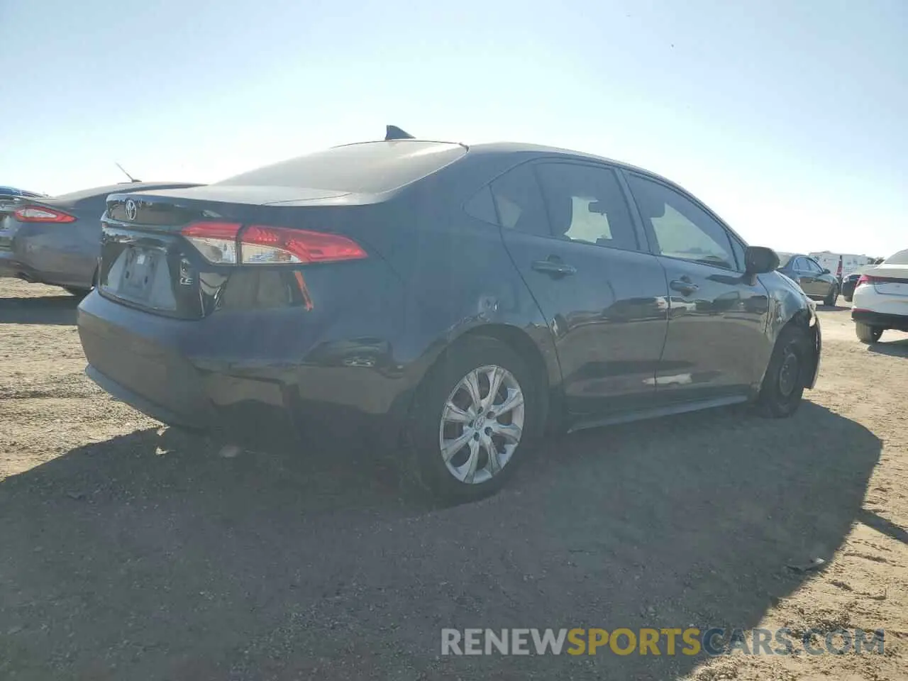3 fotografías del automóvil dañado JTDEPRAEXLJ052539 TOYOTA COROLLA 2020