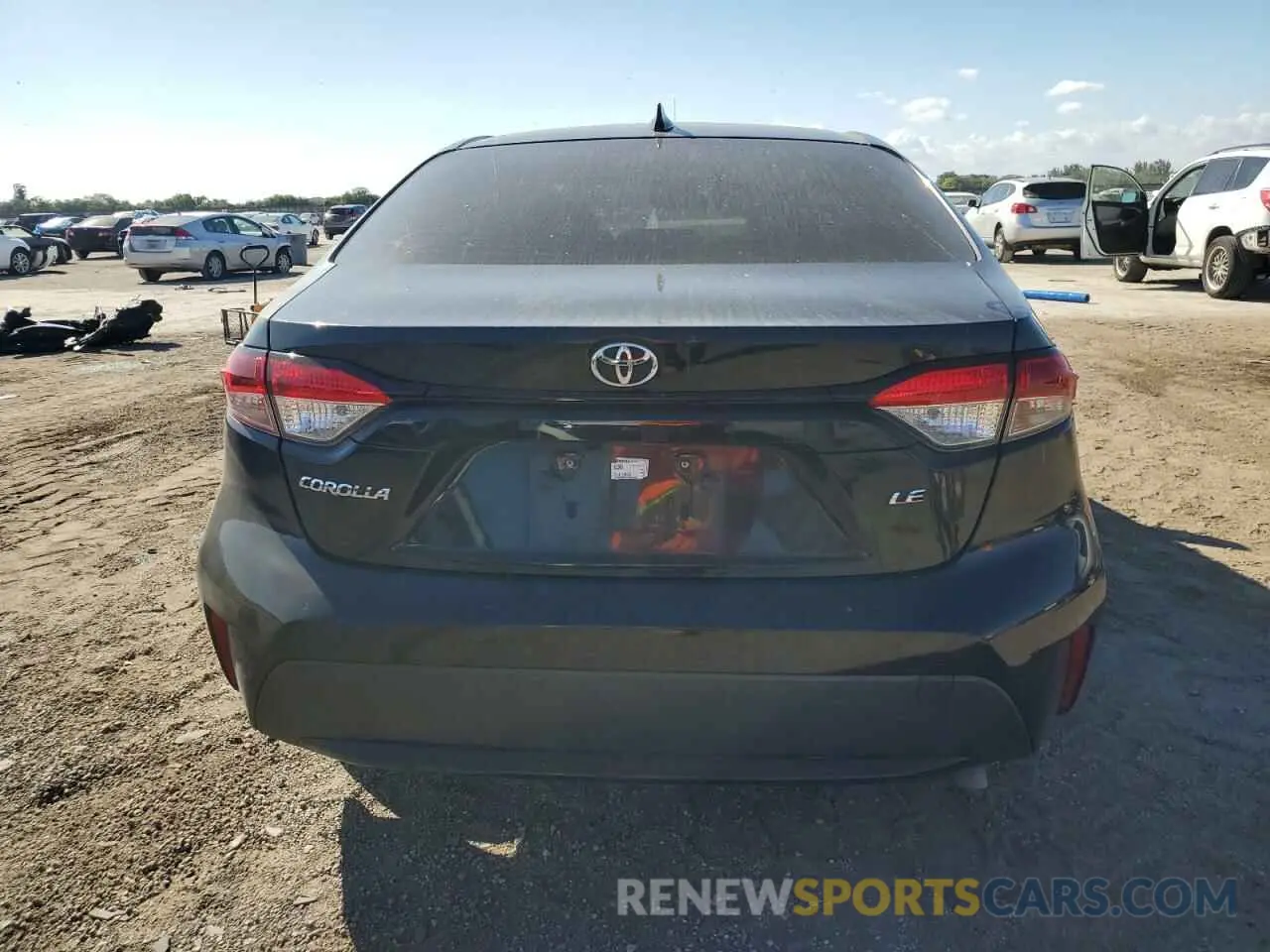 6 fotografías del automóvil dañado JTDEPRAEXLJ052539 TOYOTA COROLLA 2020