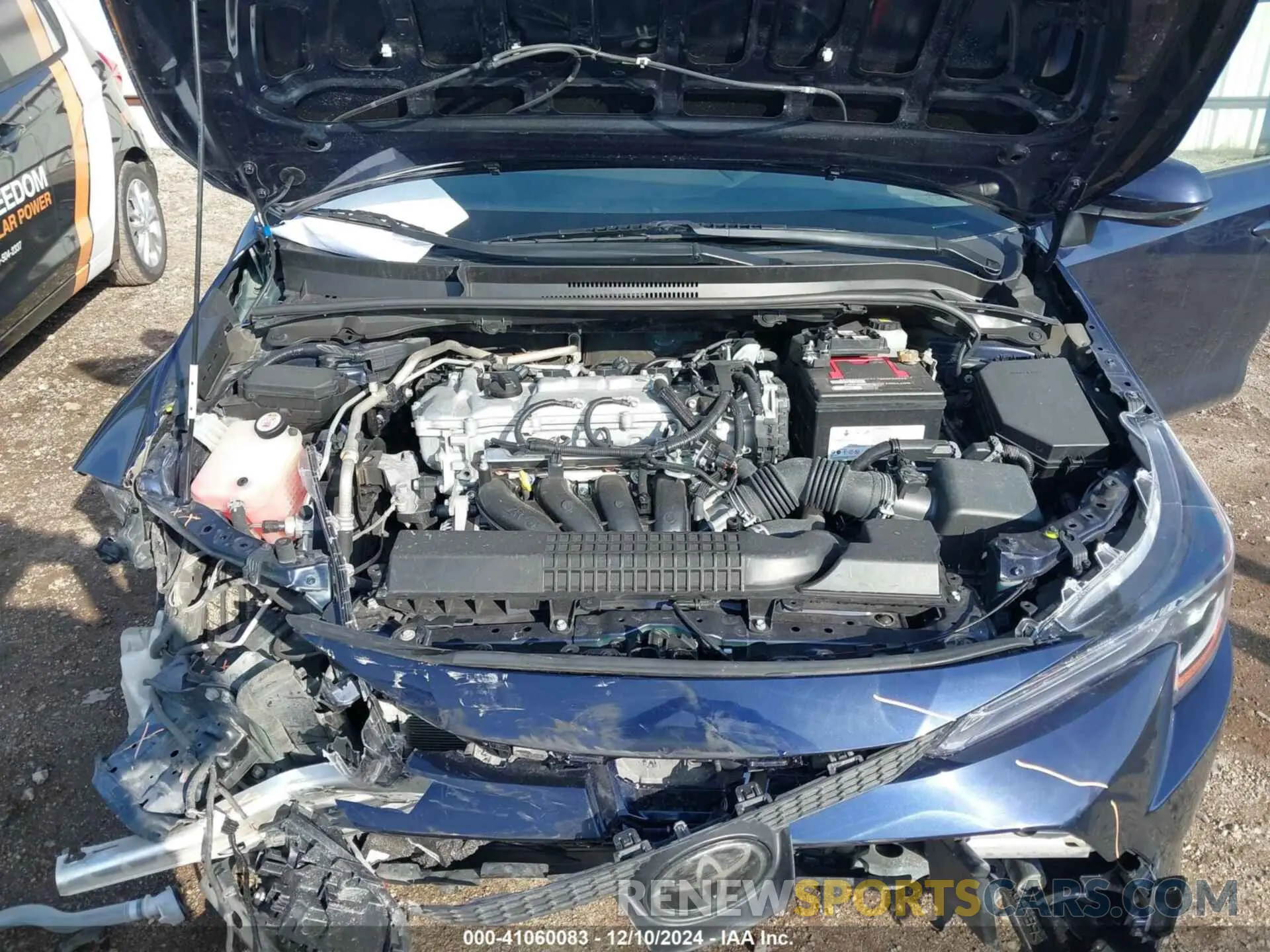 10 fotografías del automóvil dañado JTDEPRAEXLJ052962 TOYOTA COROLLA 2020