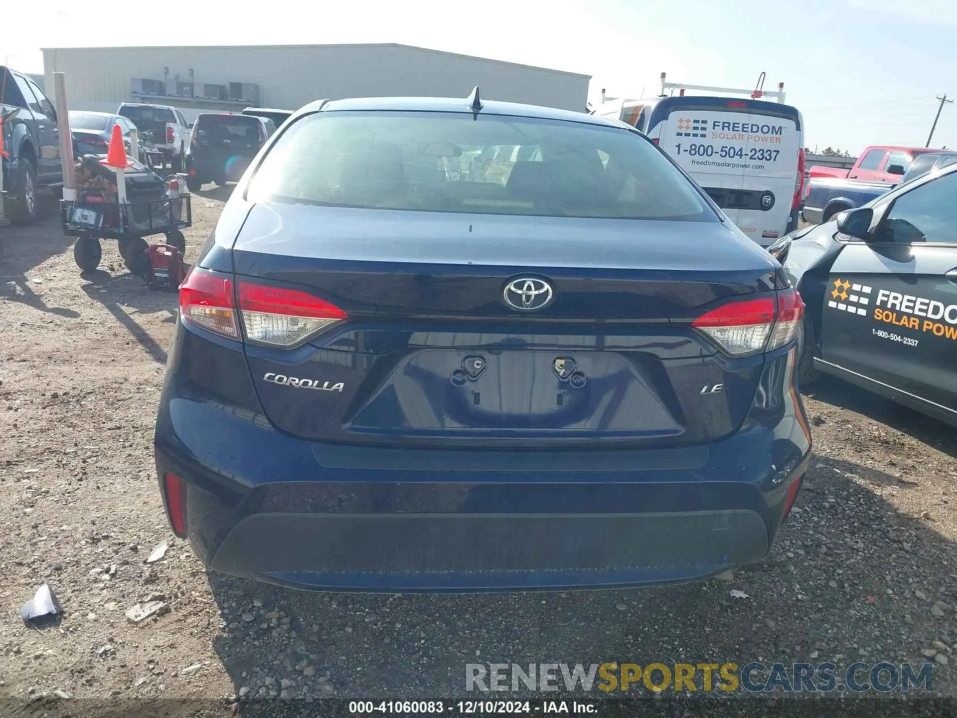 16 fotografías del automóvil dañado JTDEPRAEXLJ052962 TOYOTA COROLLA 2020
