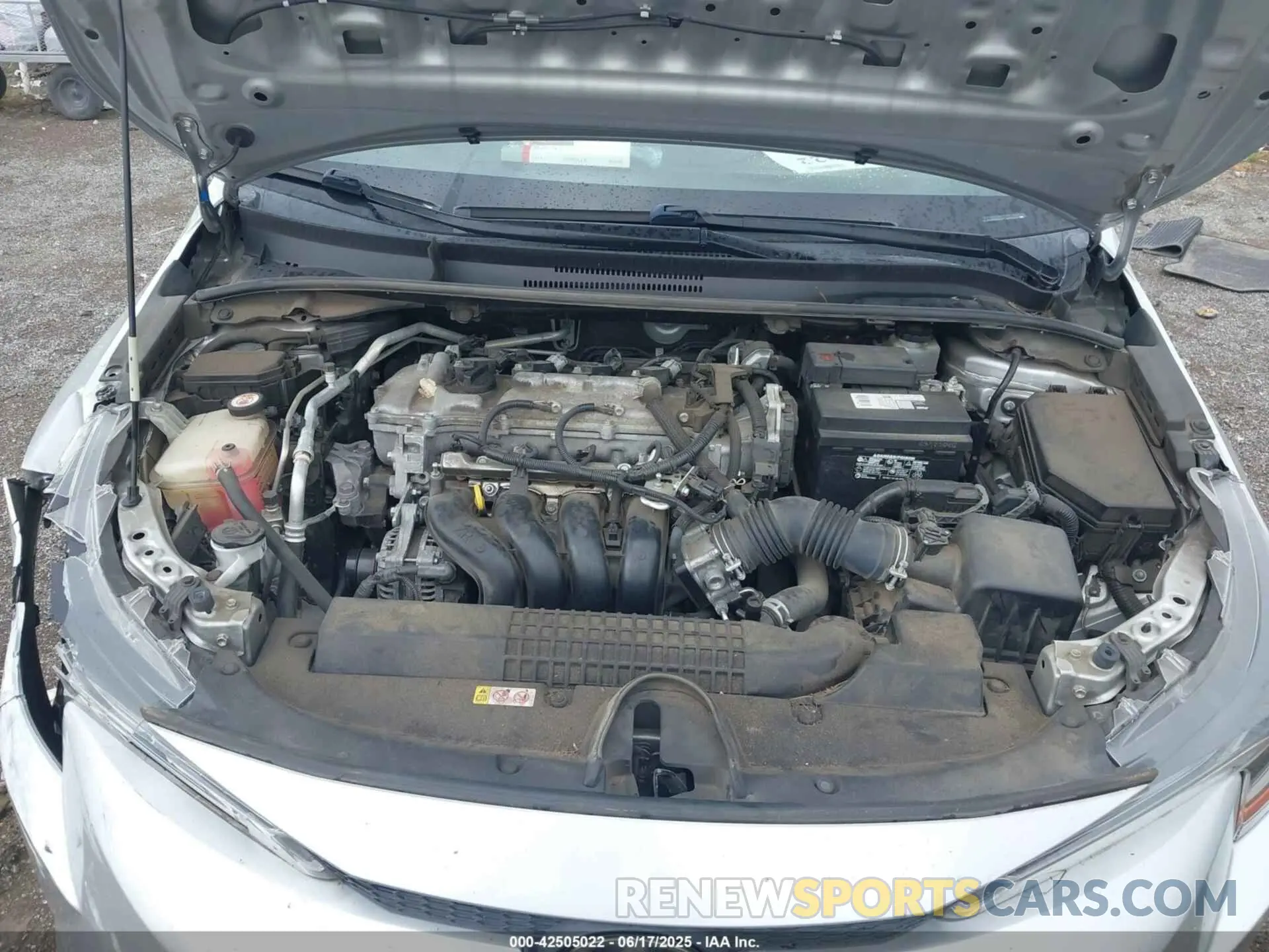 10 fotografías del automóvil dañado JTDEPRAEXLJ053500 TOYOTA COROLLA 2020