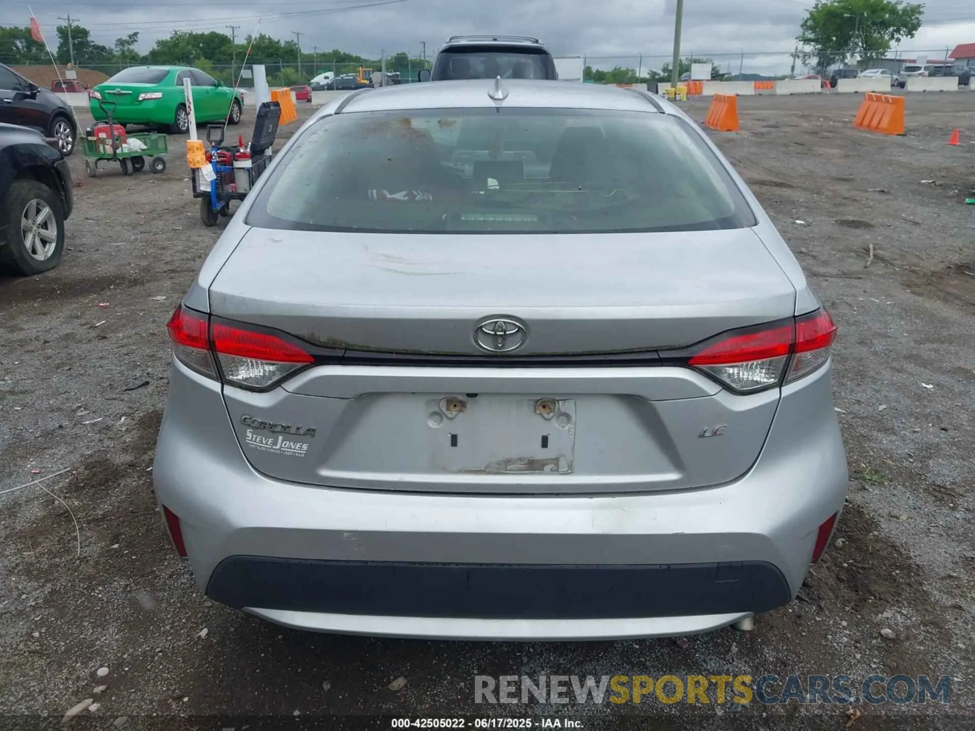 16 fotografías del automóvil dañado JTDEPRAEXLJ053500 TOYOTA COROLLA 2020
