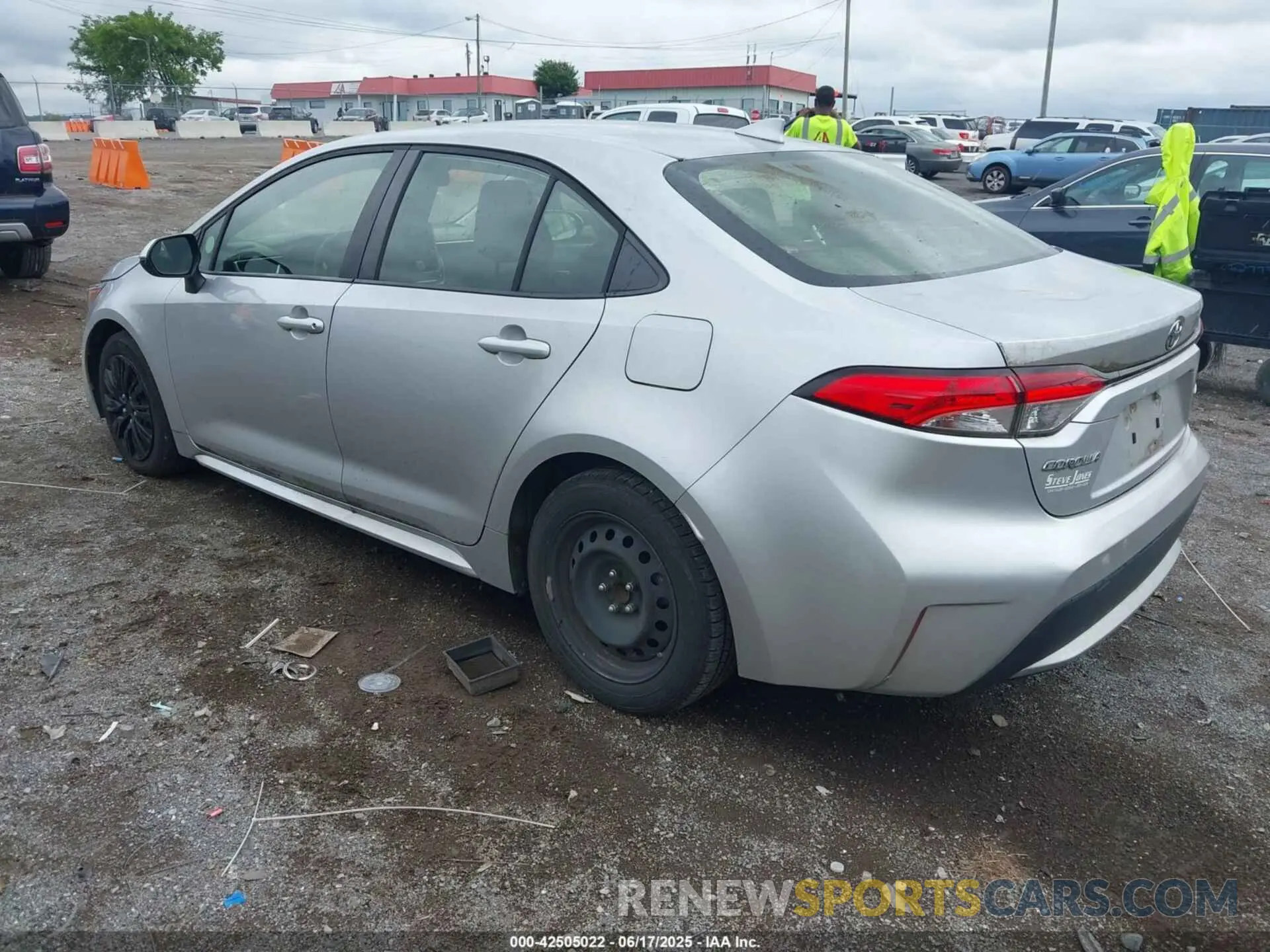 3 fotografías del automóvil dañado JTDEPRAEXLJ053500 TOYOTA COROLLA 2020