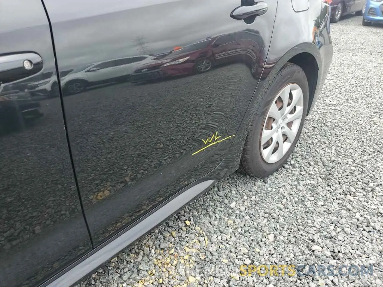 12 fotografías del automóvil dañado JTDEPRAEXLJ054582 TOYOTA COROLLA 2020
