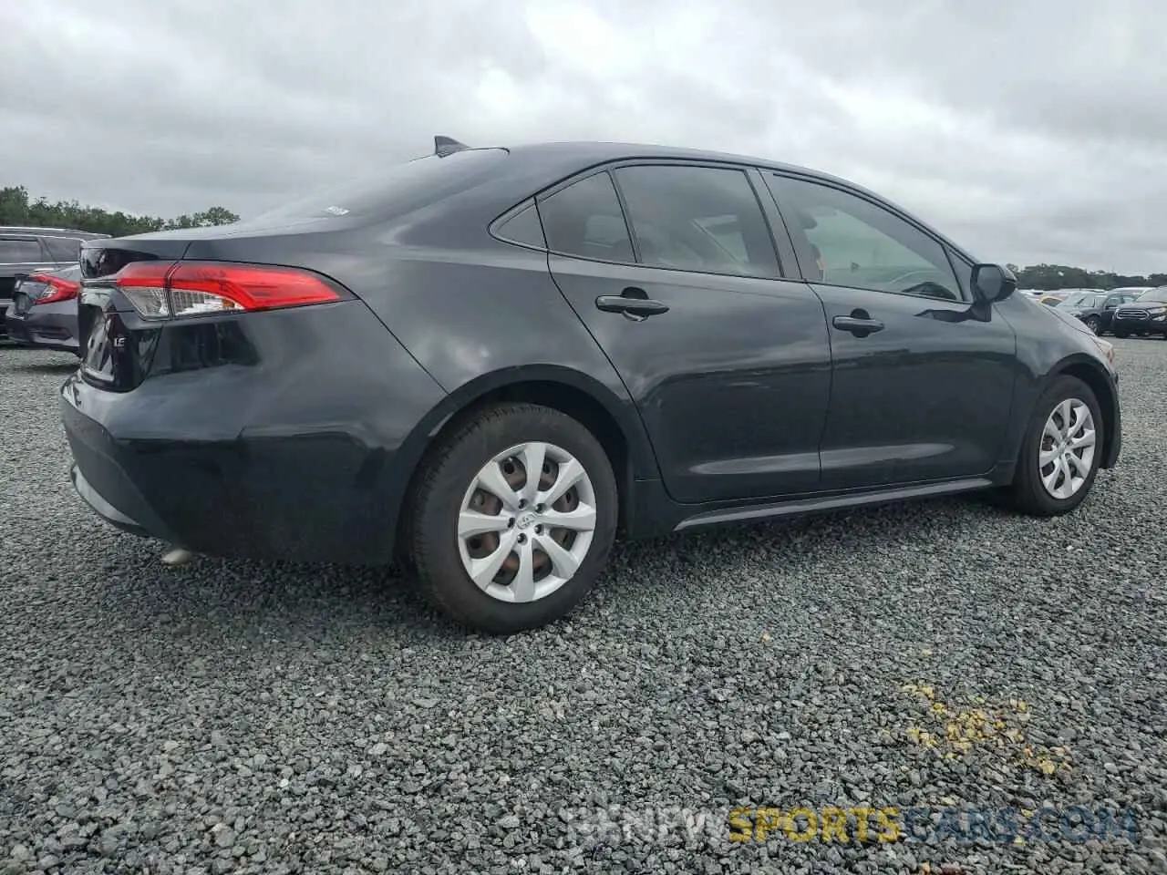 3 fotografías del automóvil dañado JTDEPRAEXLJ054582 TOYOTA COROLLA 2020