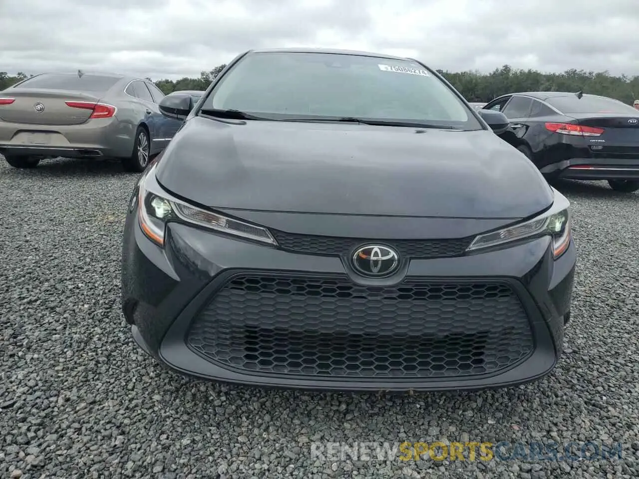 5 fotografías del automóvil dañado JTDEPRAEXLJ054582 TOYOTA COROLLA 2020