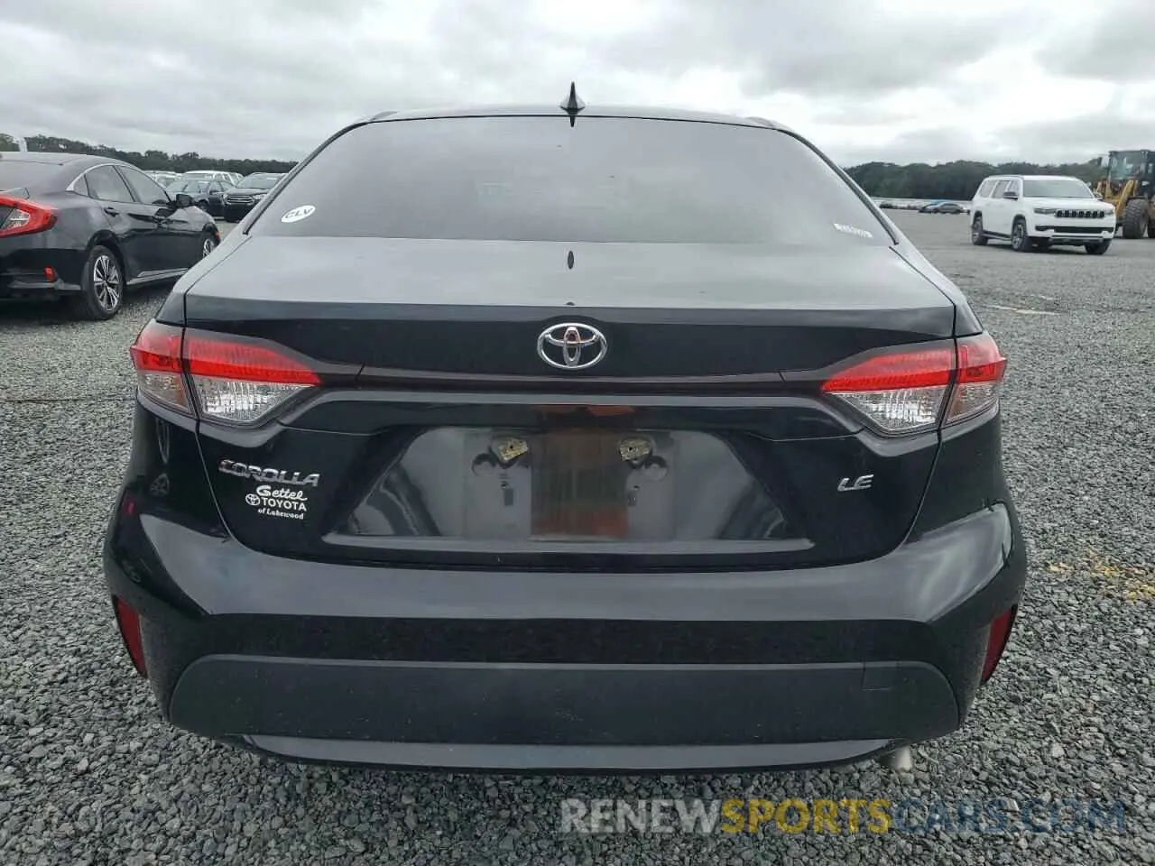 6 fotografías del automóvil dañado JTDEPRAEXLJ054582 TOYOTA COROLLA 2020