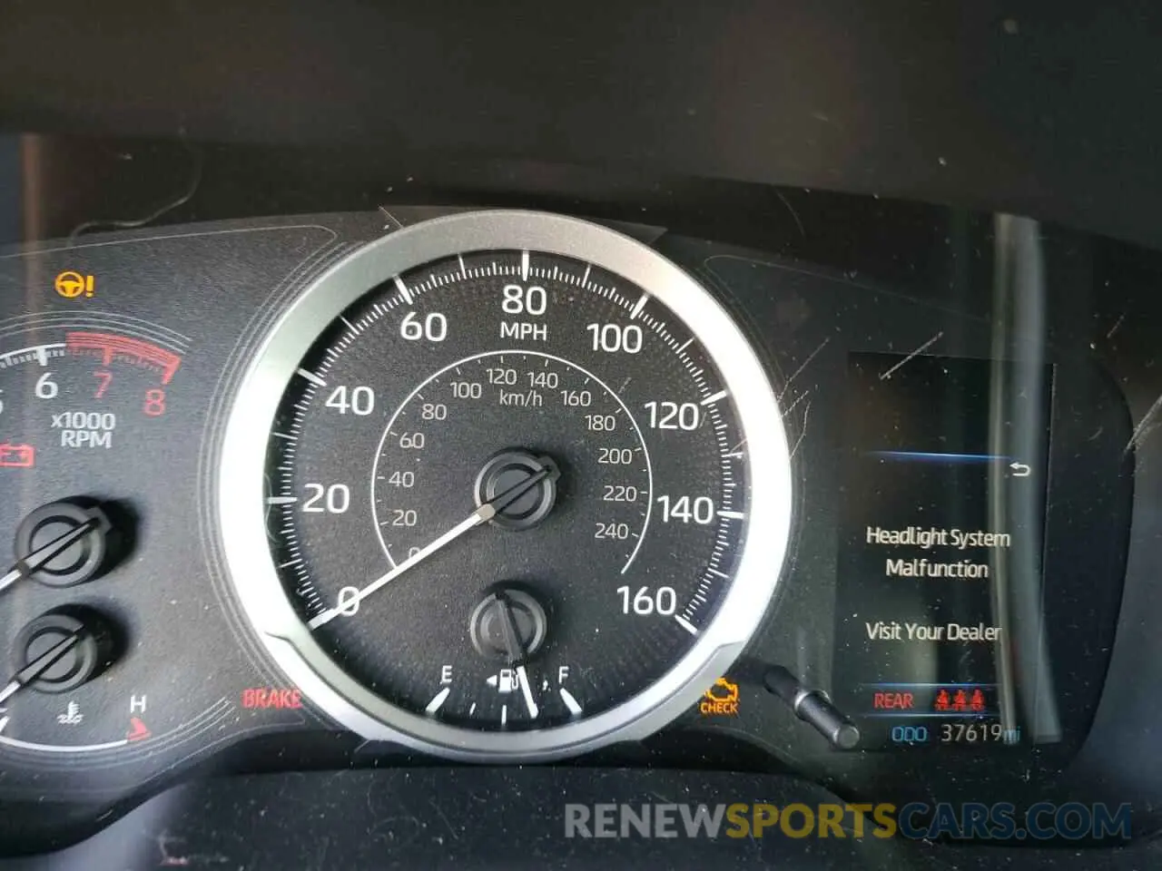 8 fotografías del automóvil dañado JTDEPRAEXLJ059460 TOYOTA COROLLA 2020