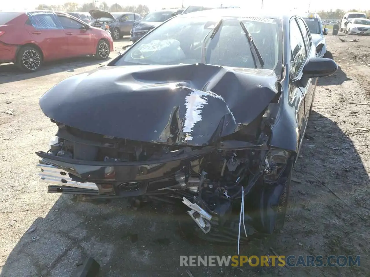 9 fotografías del automóvil dañado JTDEPRAEXLJ059460 TOYOTA COROLLA 2020
